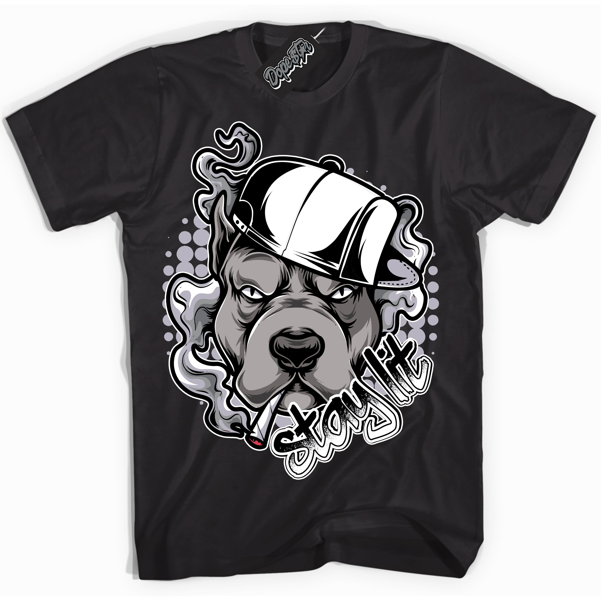 Cool Black Shirt with “ Stay Lit ” design that perfectly matches OG Barons 1s Jordans.