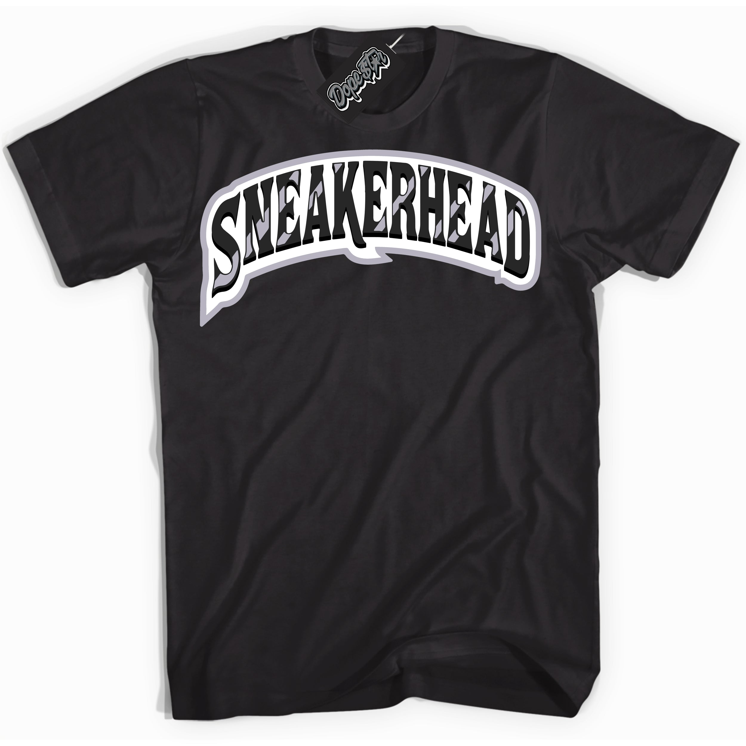 Cool Black Shirt with “ Sneakerhead ” design that perfectly matches OG Barons 1s Jordans.