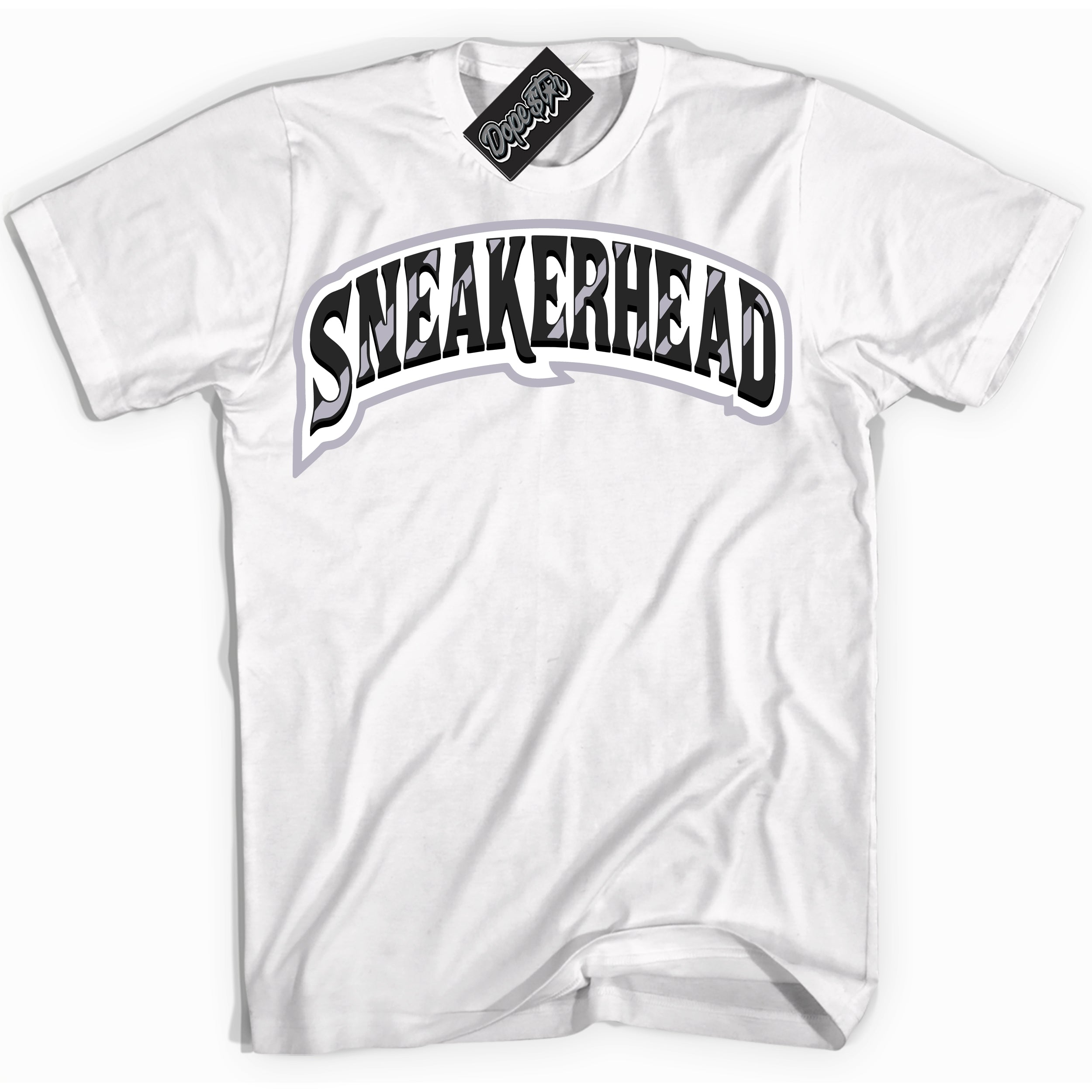 Cool White Shirt with “ Sneakerhead ” design that perfectly matches OG Barons 1s Jordans.