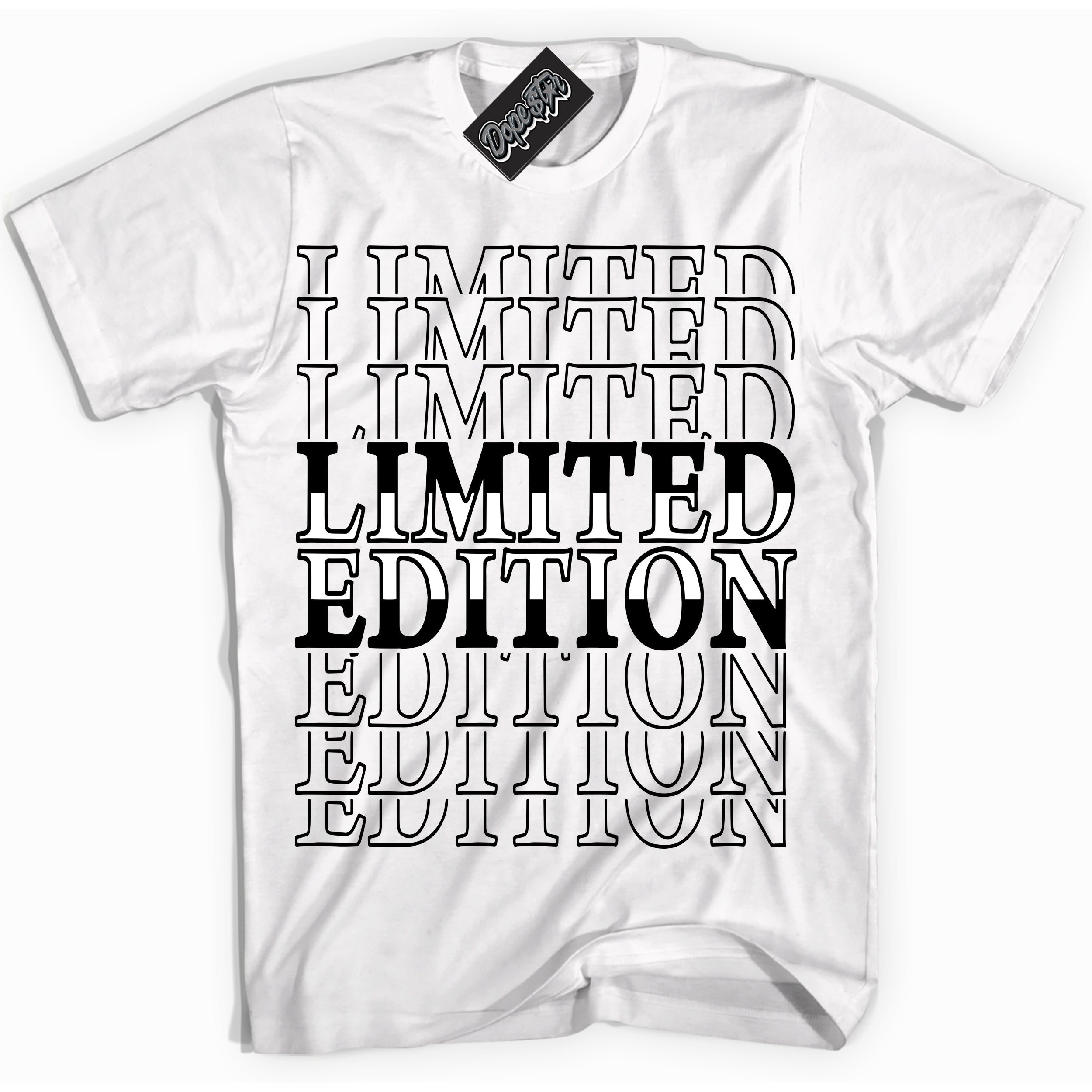 AJ1 Mid Off Noir Toe ‘Limited Edition’ – White Streetwear T-Shirt | Sneaker Matching shirt for AJ1 Mid Off Noir Toe | Men's and Women's Streetwear Graphic Tee by Sneaker Shirts Outlet.