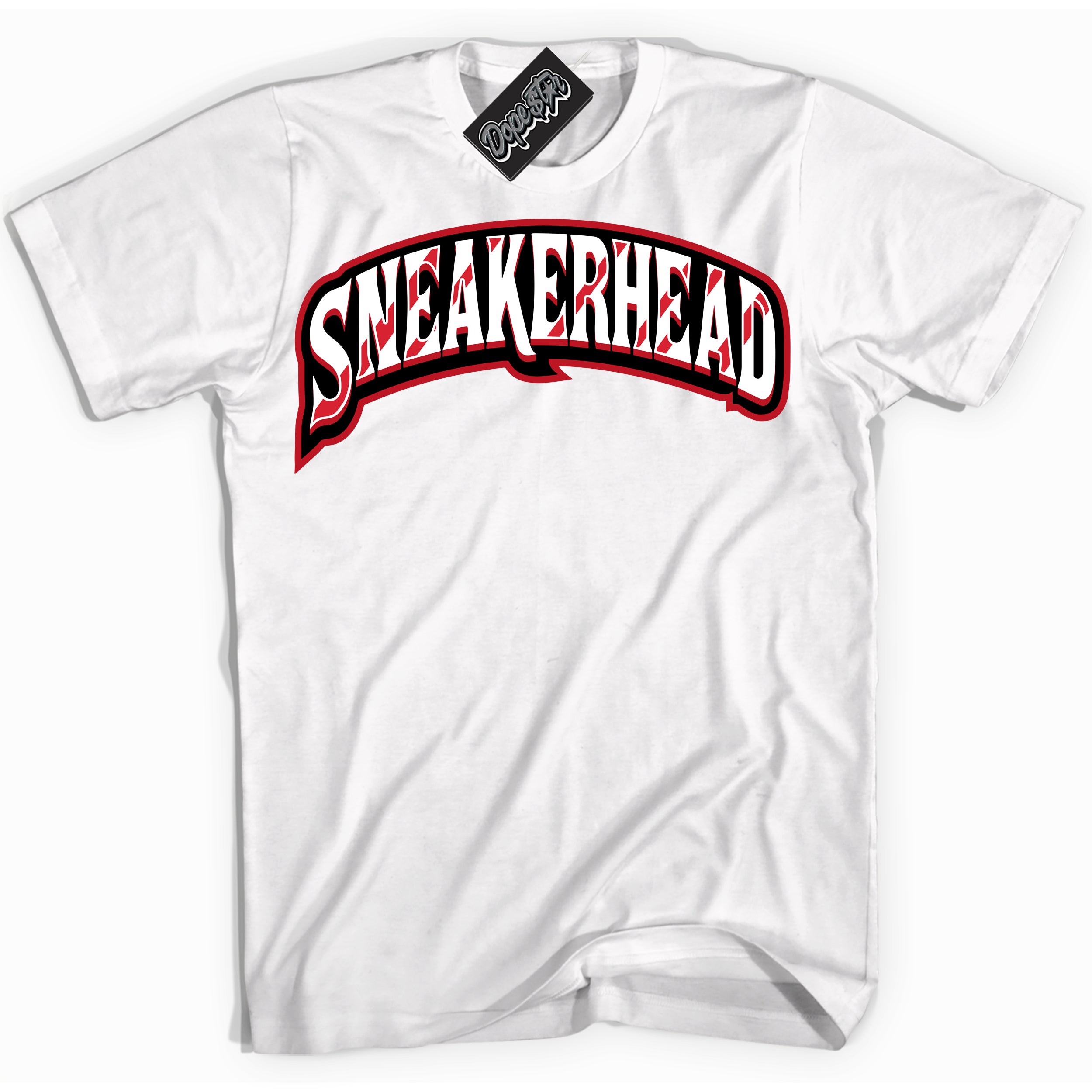 Cool White Shirt with “ Sneakerhead ” design that perfectly matches Trophy Room 1s Jordans.