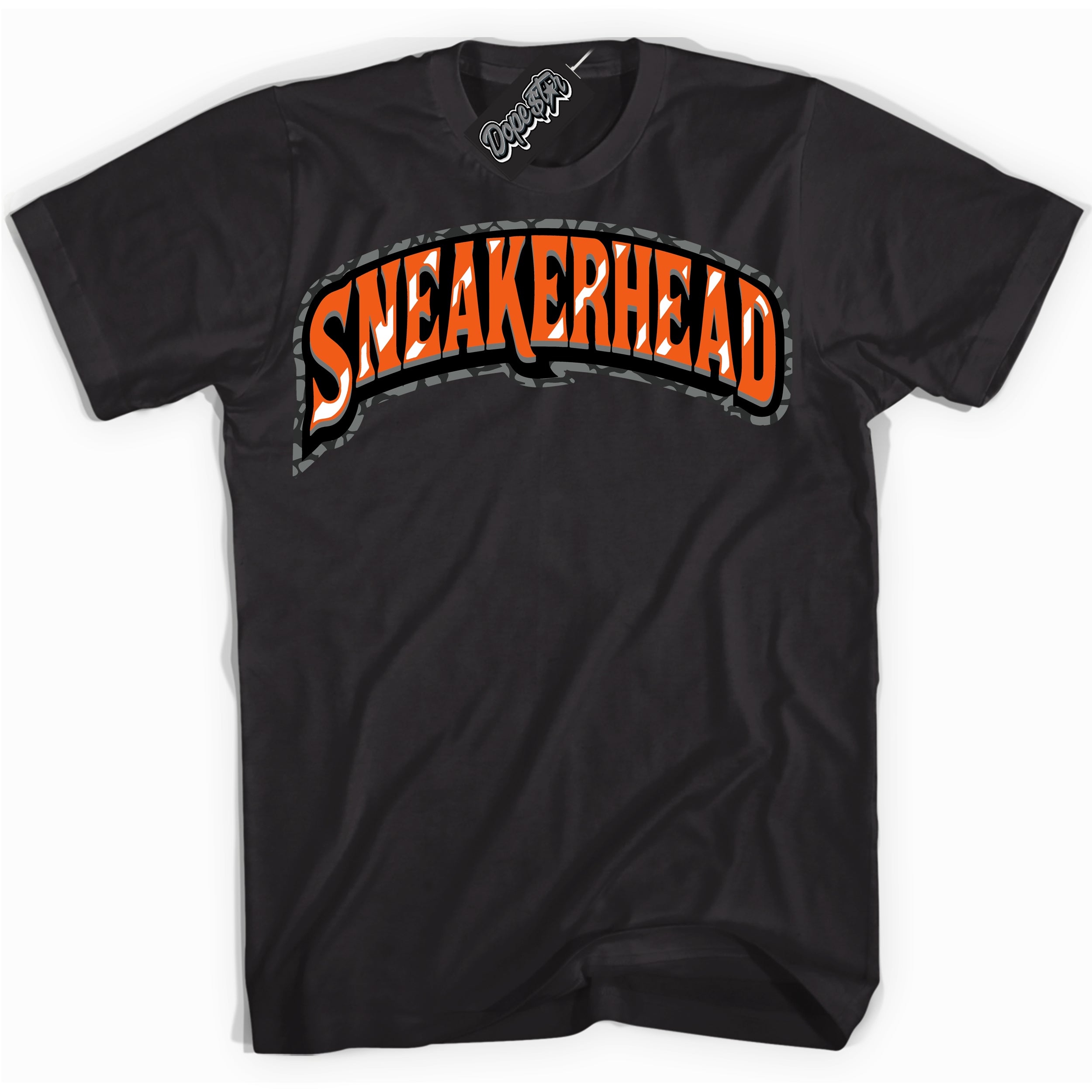 Cool Black graphic tee with “ Sneakerhead ” design, that perfectly matches Fear Pack 3s sneakers