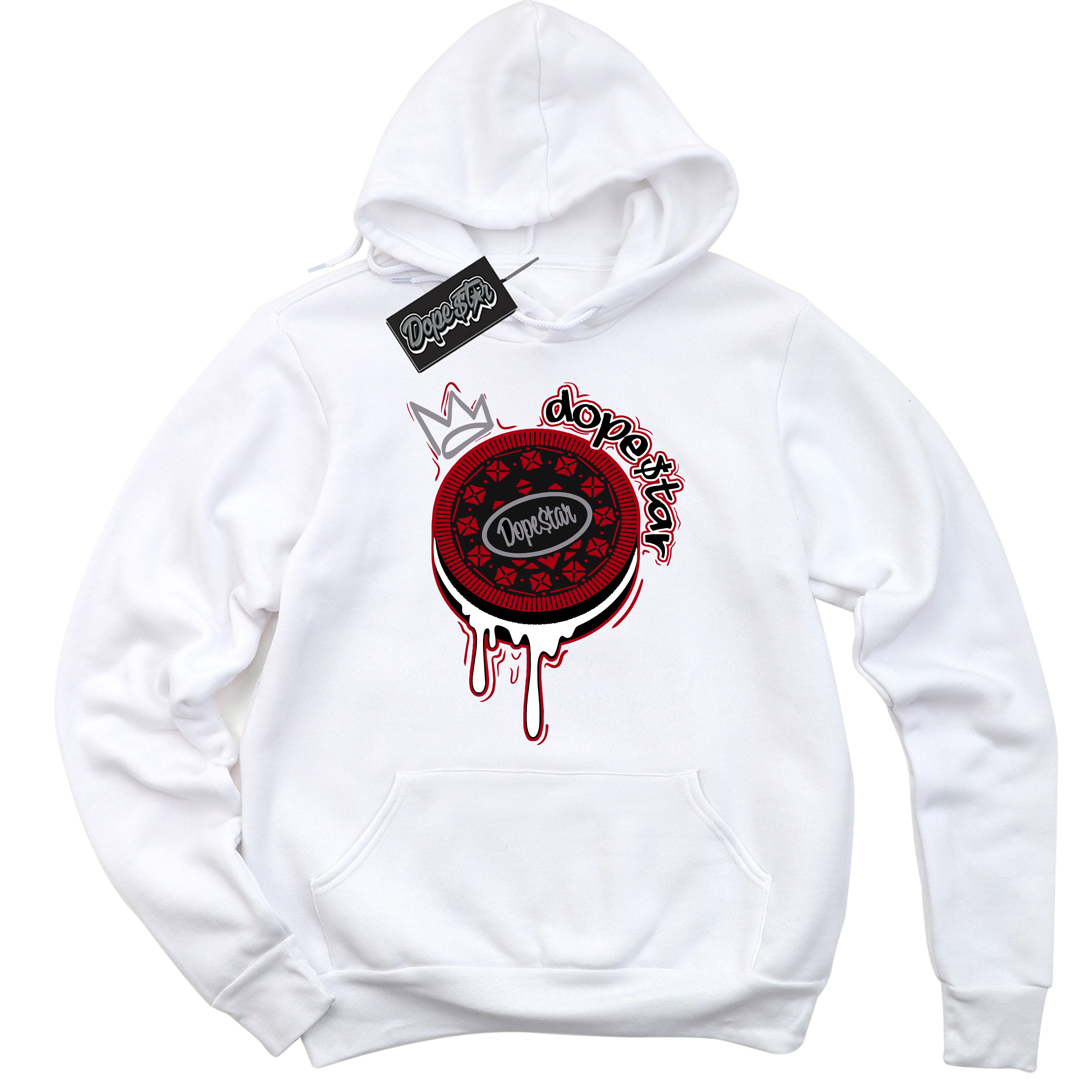 AJ5 Retro OG White Metallic Reimagined ‘Oreo DS’ – Black Streetwear Hoodie | Men's and Women's graphic sweatshirt by Sneaker Shirts Outlet.