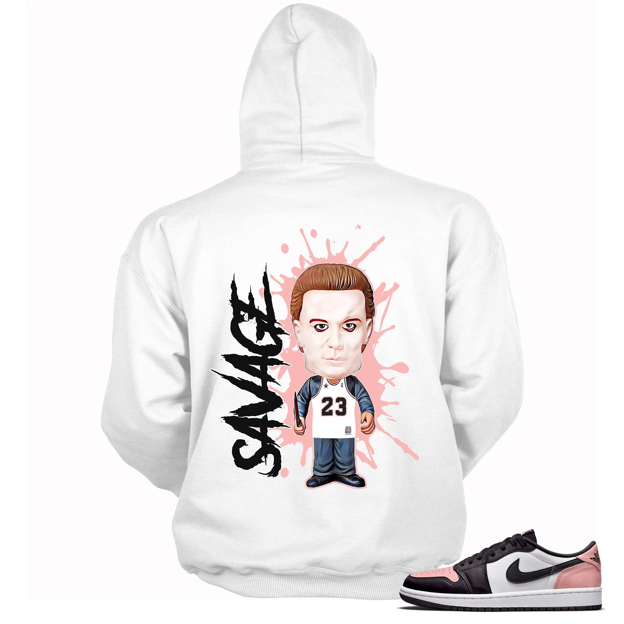 1s Bleached Coral Hoodie Savage - Sneaker Shirts Outlet