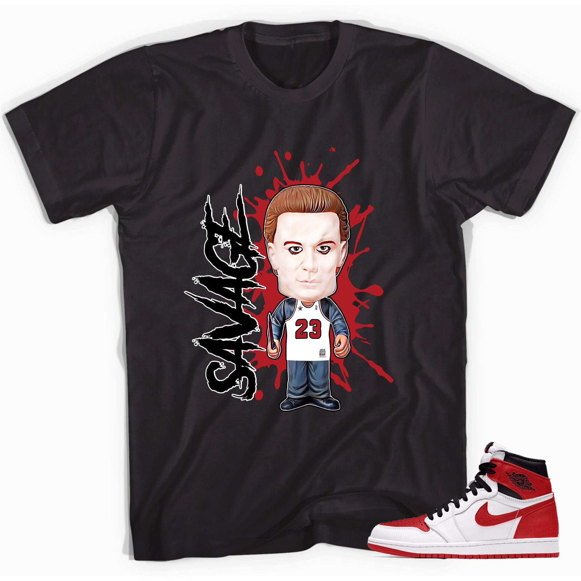 1s High Heritage Shirt Savage - Sneaker Shirts Outlet