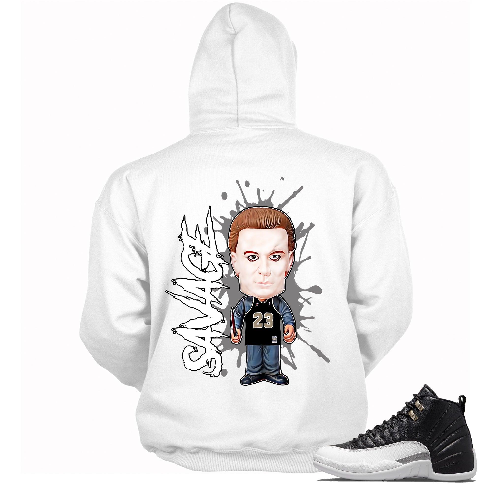 12s Playoffs (2022) Hoodie Savage - Sneaker Shirts Outlet