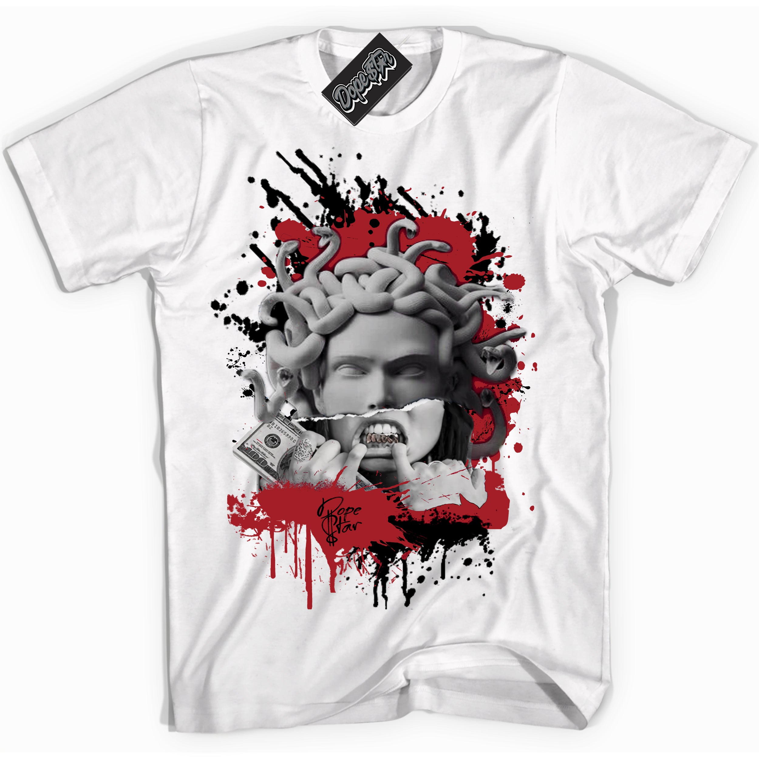Cherry 12s DopeStar Shirt MEDUSA 2 - Sneaker Shirts Outlet