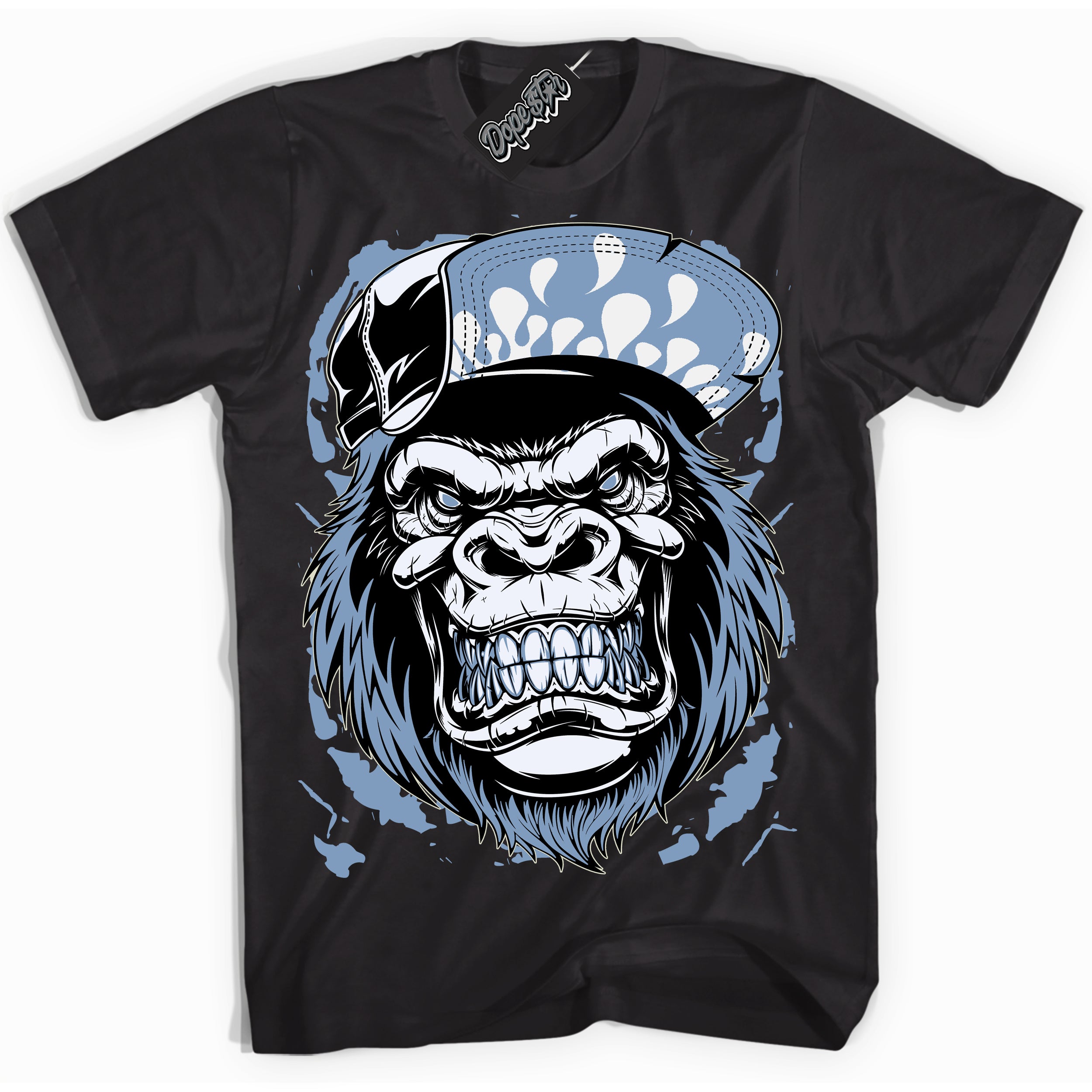 Cool Black Shirt with “ Gorilla Beast” design that perfectly matches Reverse Oreo 6s Sneakers.