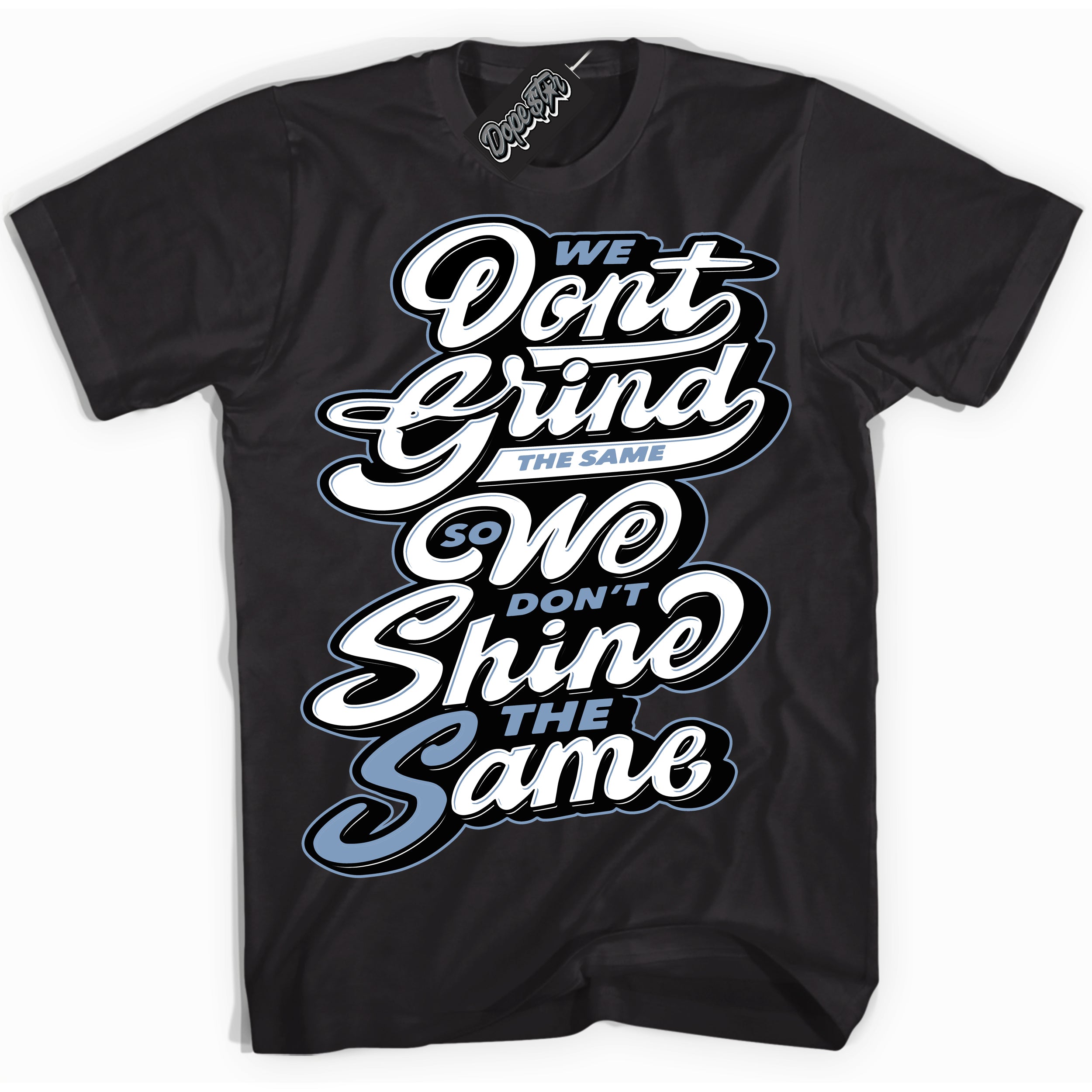 Cool Black Shirt with “ Grind Shine” design that perfectly matches Reverse Oreo 6s Sneakers.