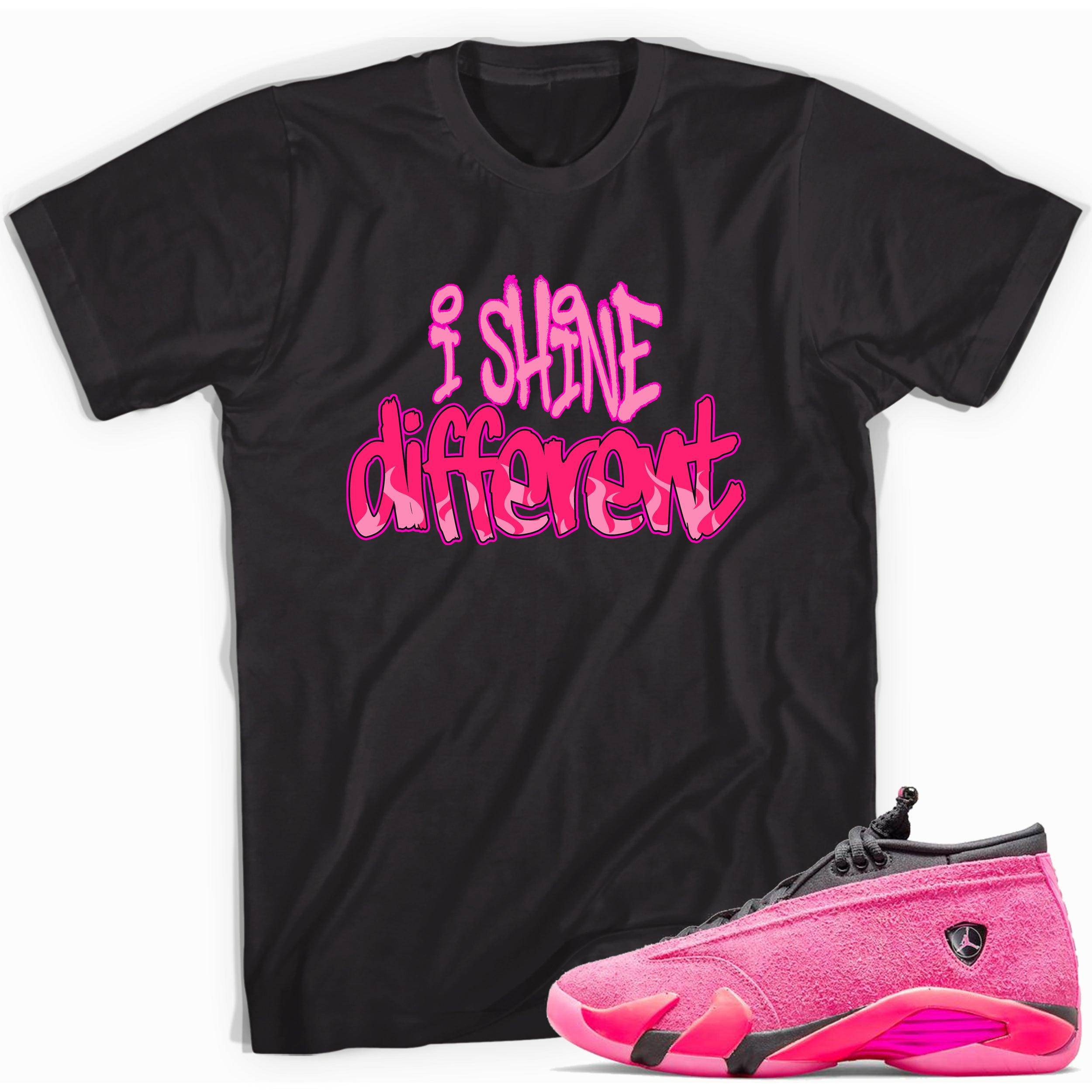 14s Low Shocking Pink Shirt Shine Different