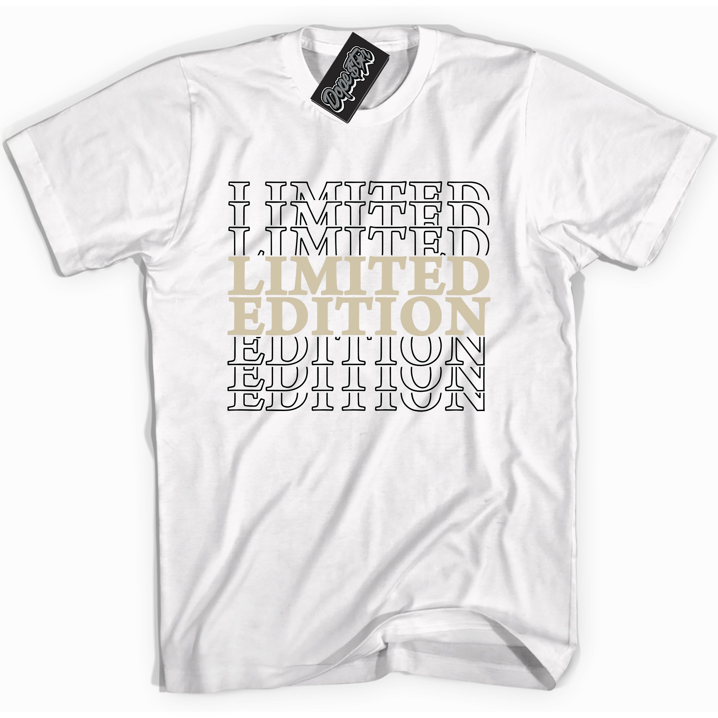 Cool White graphic tee with “ Limited Edition ” print, that perfectly matches AIR JORDAN 11 GRATITUDE   sneakers