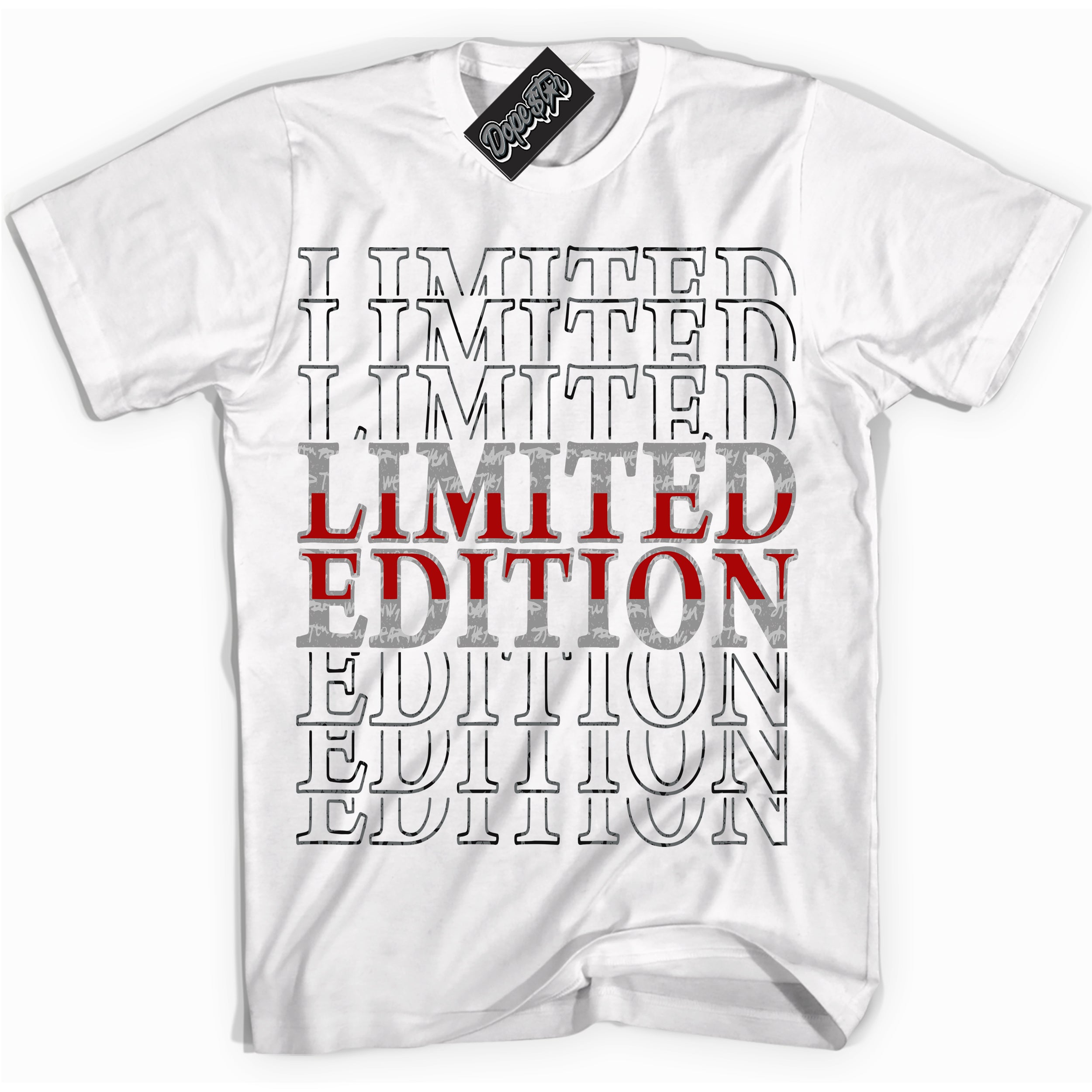 Cool White Shirt with “ Limited Edition ” design that perfectly matches Rebellionaire 1s Sneakers.