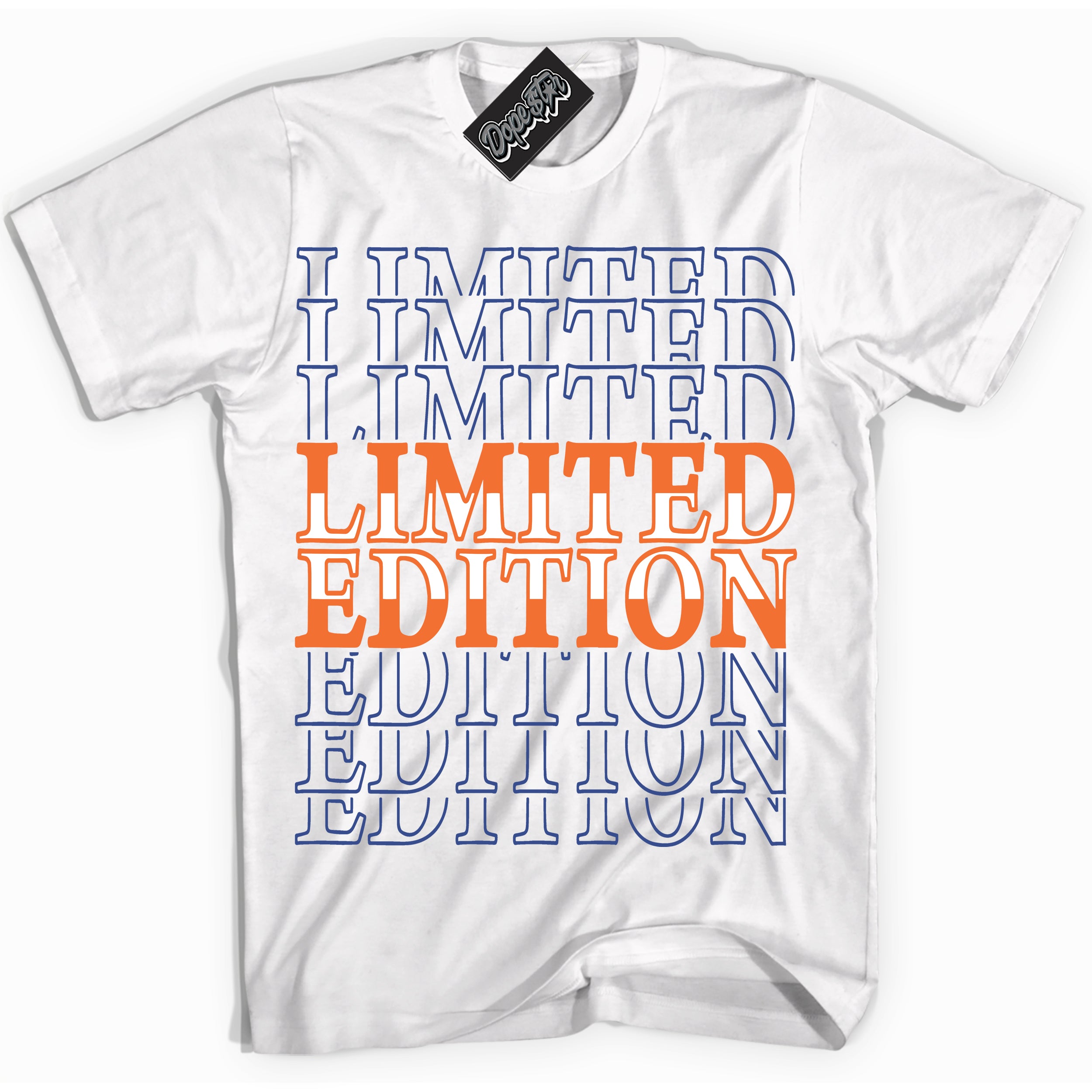 Cool White Shirt with “ Limited Edition ” design that perfectly matches Low Knicks.