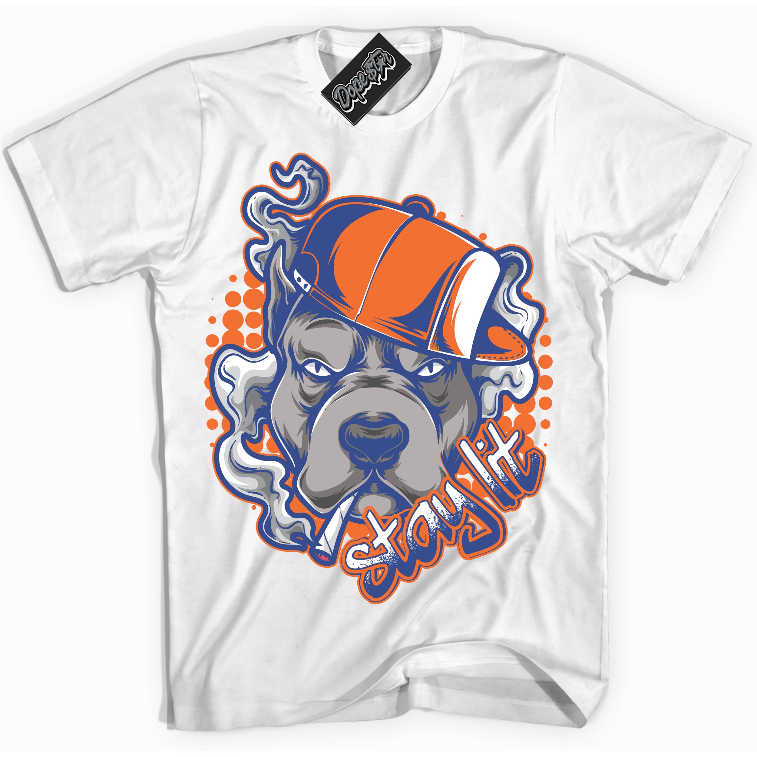 Cool White Shirt with “ Stay Lit ” design that perfectly matches Low Knicks.