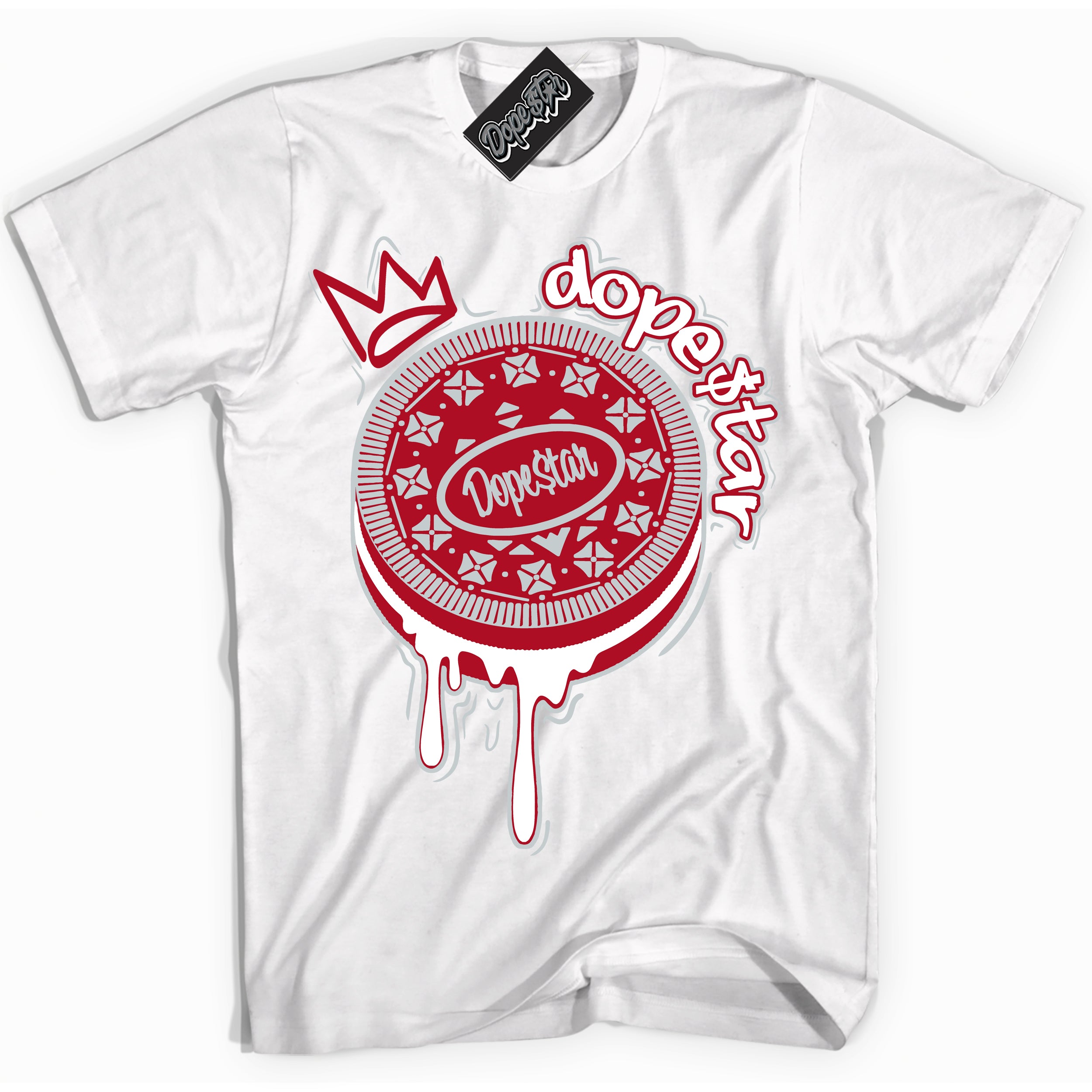 Cool White Shirt with “ Oreo DS” design that perfectly matches Reverse Ultraman Sneakers.