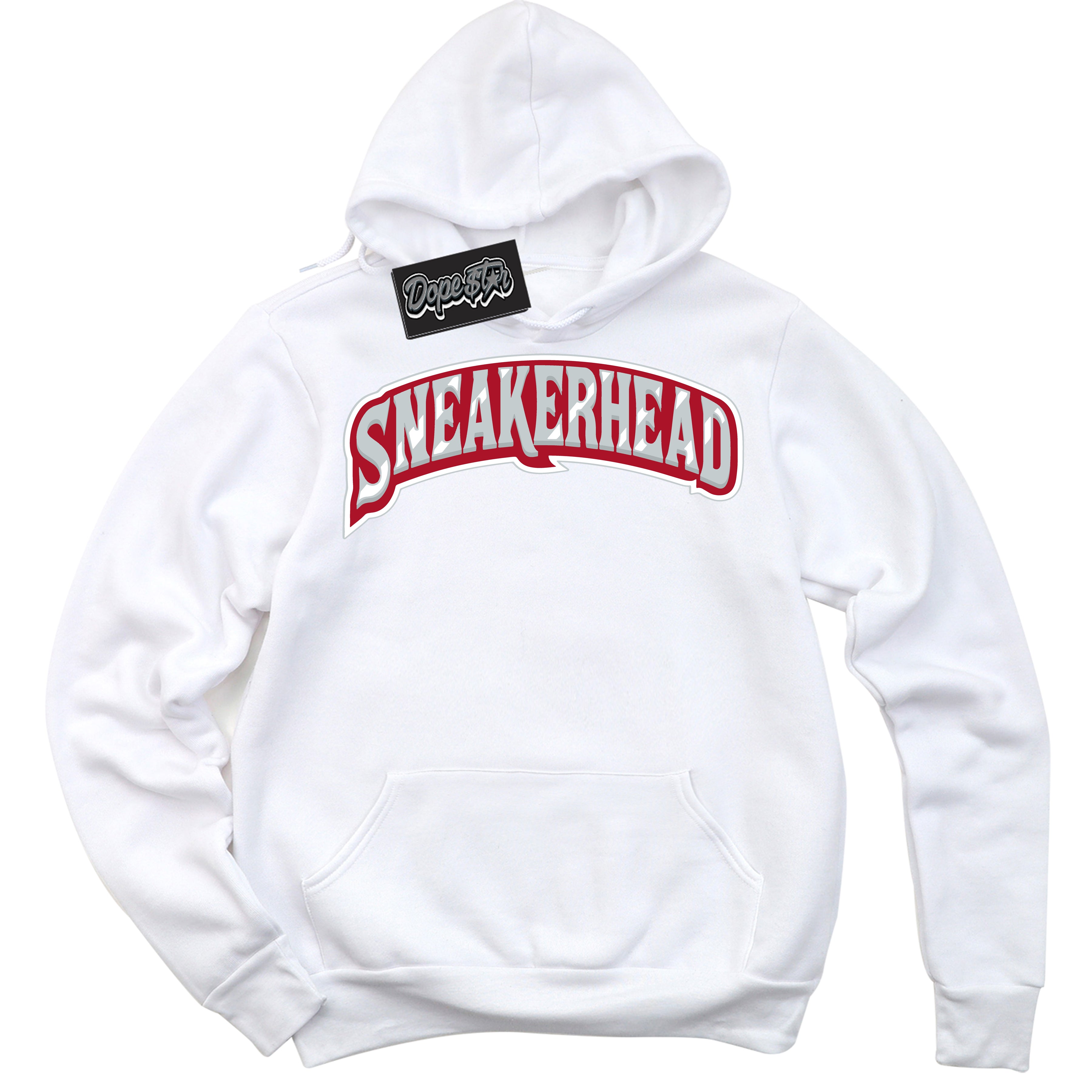 Cool White Hoodie with “ Sneakerhead ” design that Perfectly Matches Reverse Ultraman Sneakers.