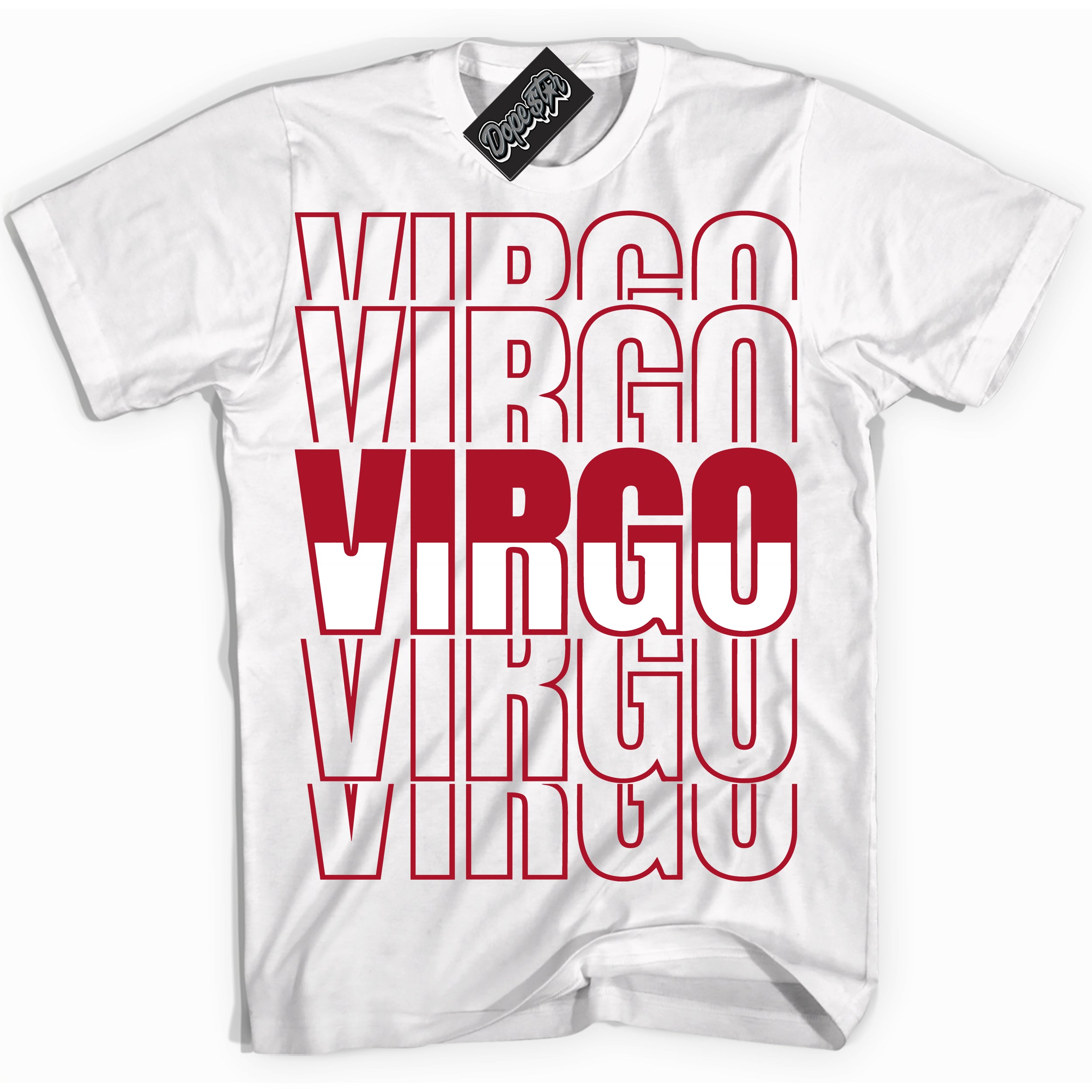 Cool White Shirt with “ Virgo ” design that perfectly matches Reverse Ultraman Sneakers.