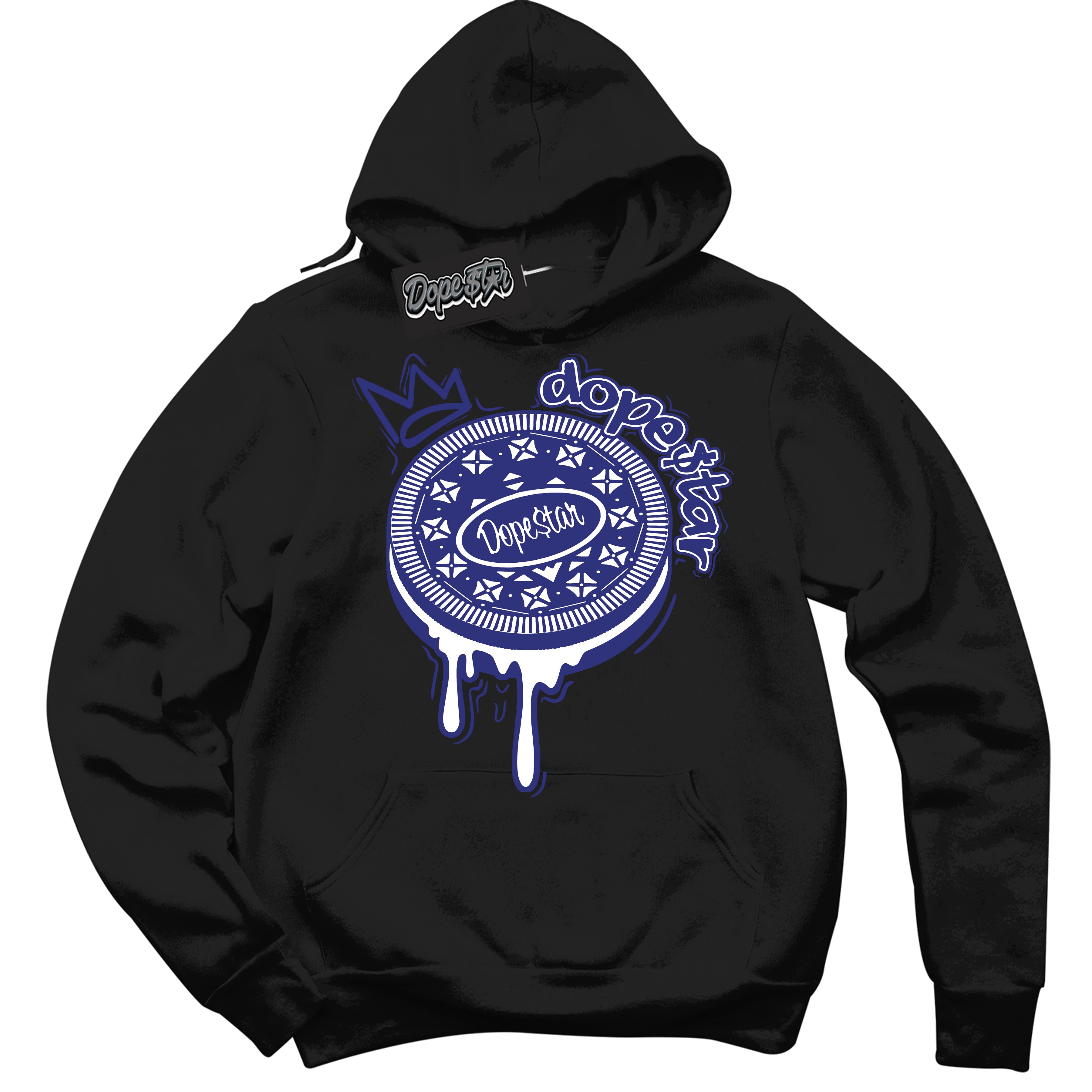 Cool Black Hoodie with “ Oreo DS ”  design that Perfectly Matches Concord Dunk.