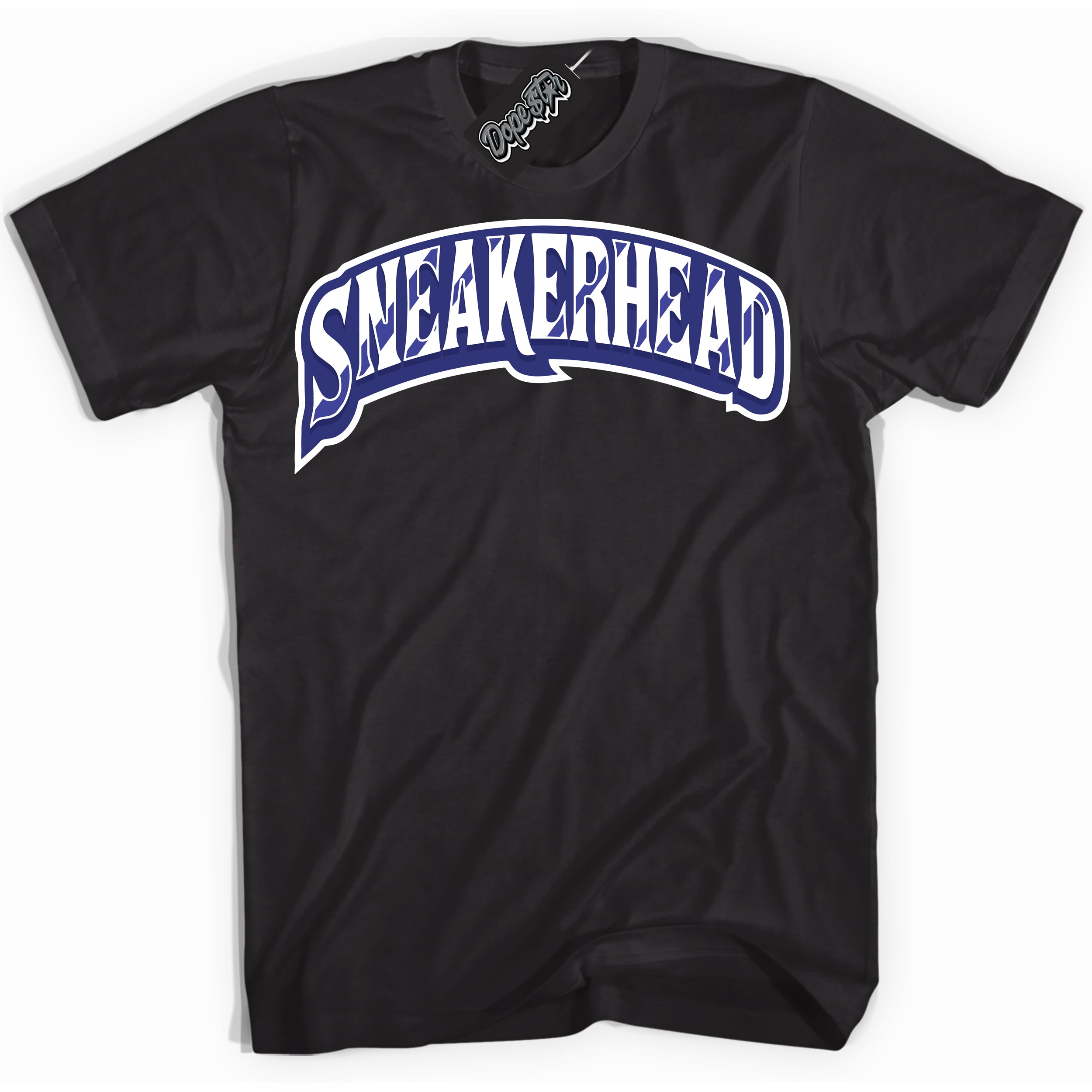 Cool Black Shirt with “ Sneakerhead ” design that perfectly matches Concord Dunk.