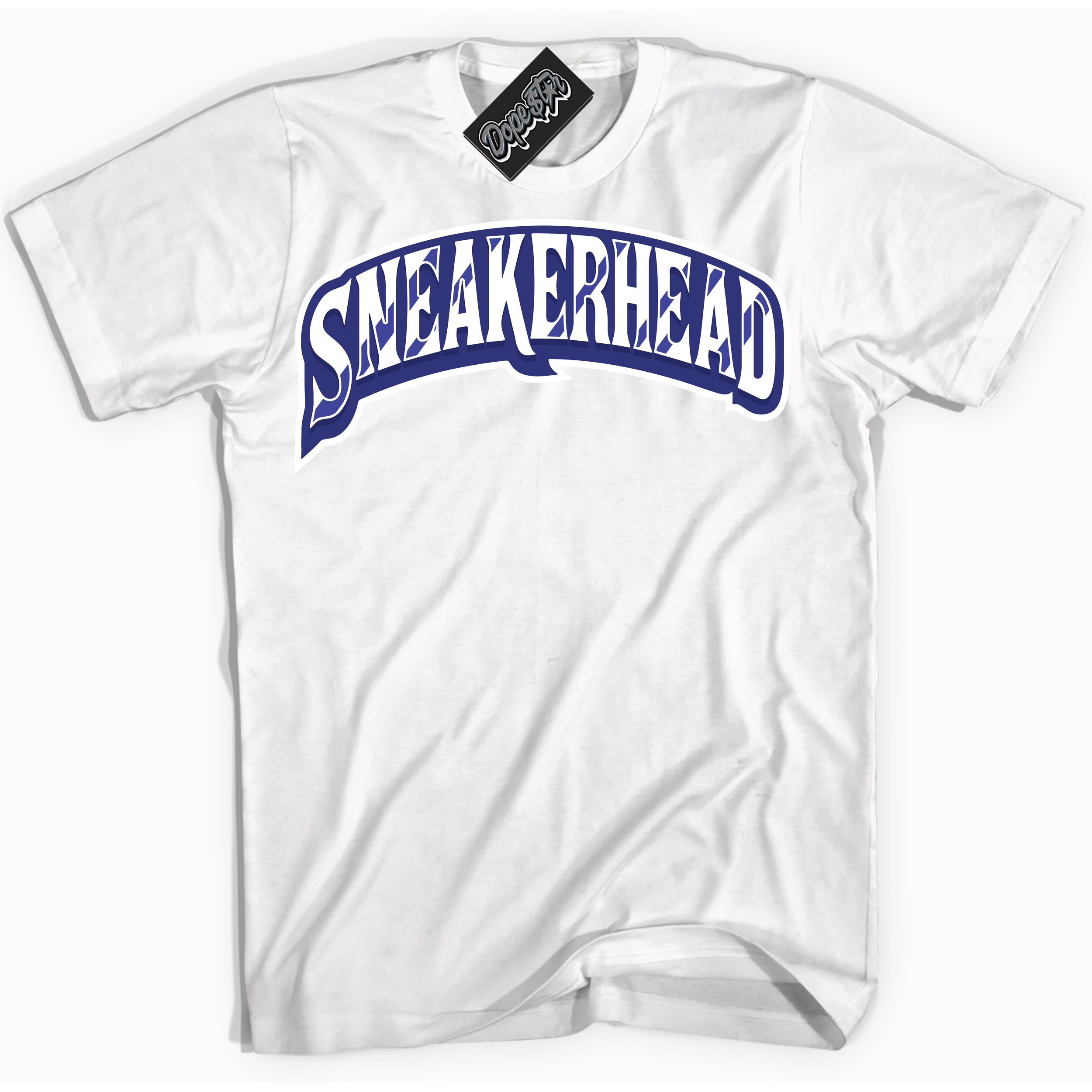 Cool White Shirt with “ Sneakerhead ” design that perfectly matches Concord Dunk.