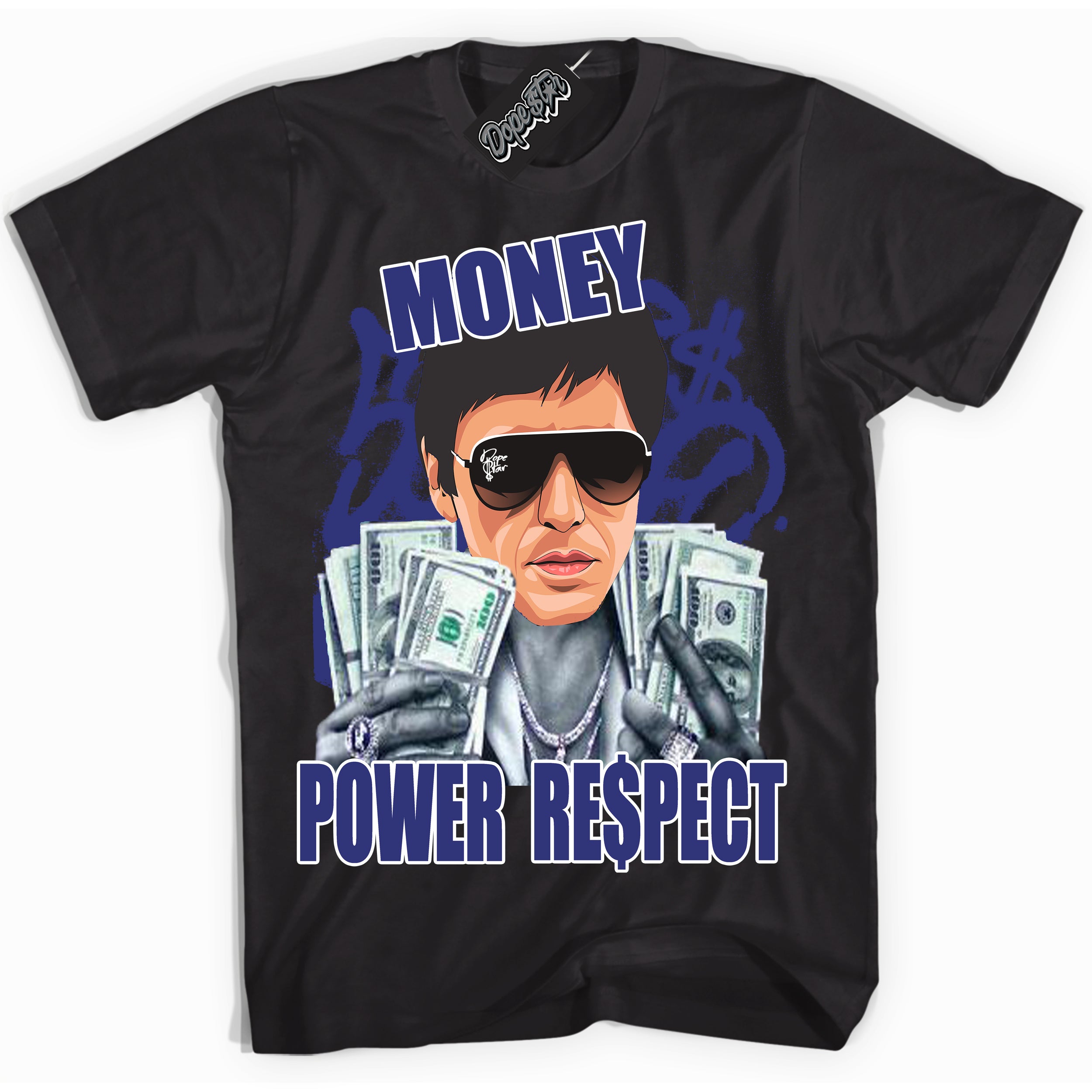 Cool Black Shirt with “ Tony Montana ” design that perfectly matches Concord Dunk.