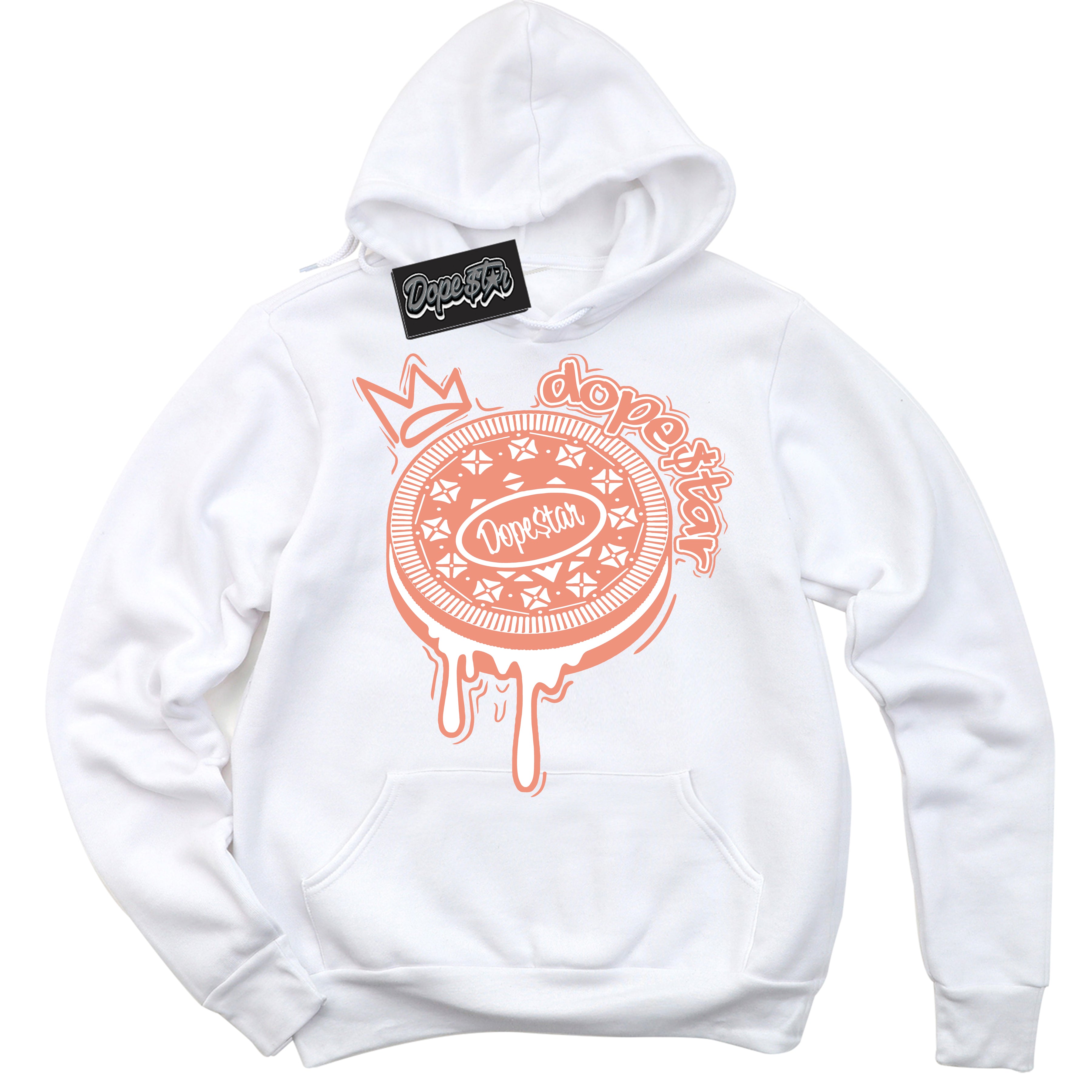 Dunk Low Light Wild Mango 'Oreo DS' Hoodie – White Streetwear Sweatshirt | Sneaker Matching Hoodie for Dunk Low Light Wild Mango | Urban Fashion for Oreo DS | Men's & Women's Streetwear Outfit by Sneaker Shirts Outlet.
