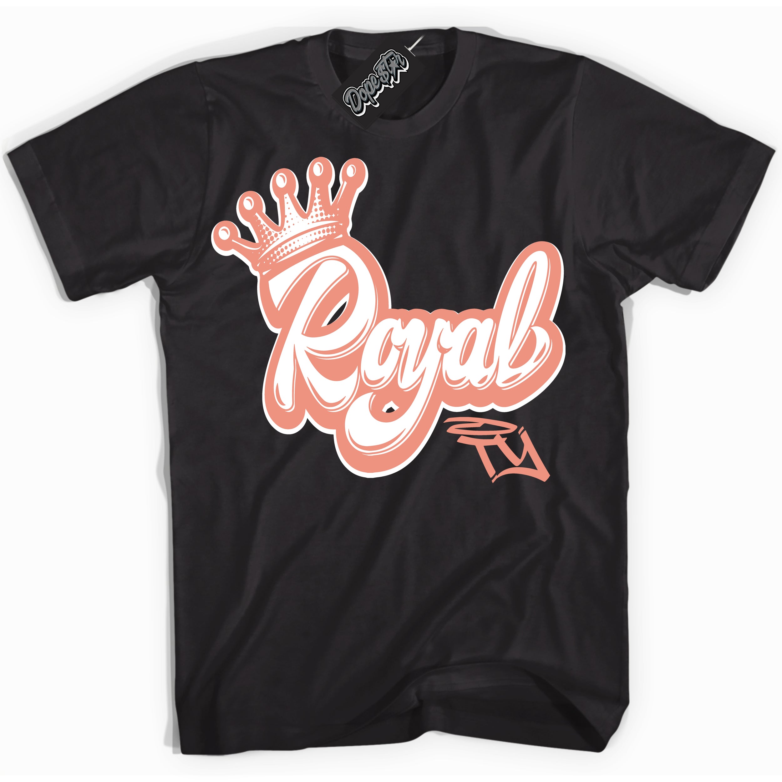 Dunk Low Light Wild Mango 'Royalty' Shirt – Black Streetwear T-Shirt | Sneaker Matching Tee for Dunk Low Light Wild Mango | Urban Fashion for Royalty | Men's & Women's Streetwear Outfit by Sneaker Shirts Outlet.