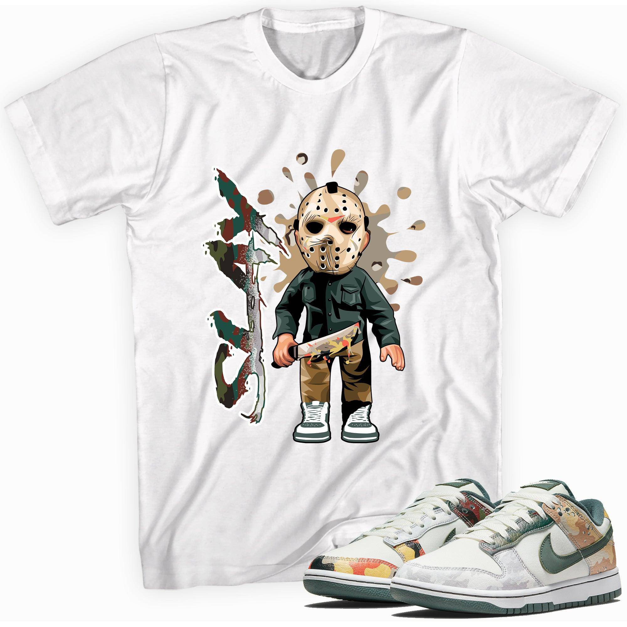 sali multi camo dunks shirt