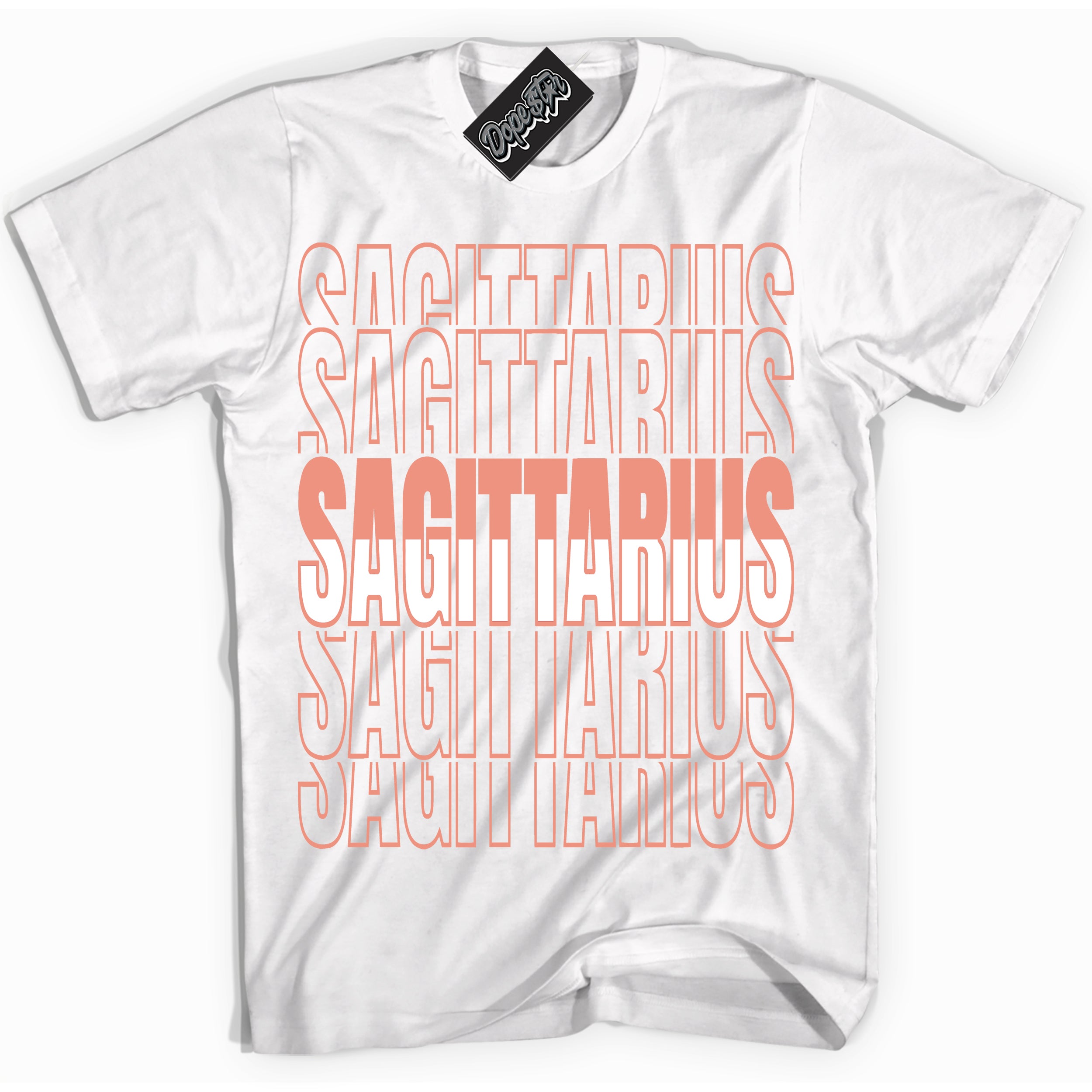 Dunk Low Light Wild Mango 'Sagittarius' Shirt – White Streetwear T-Shirt | Sneaker Matching Tee for Dunk Low Light Wild Mango | Urban Fashion for Sagittarius | Men's & Women's Streetwear Outfit by Sneaker Shirts Outlet.
