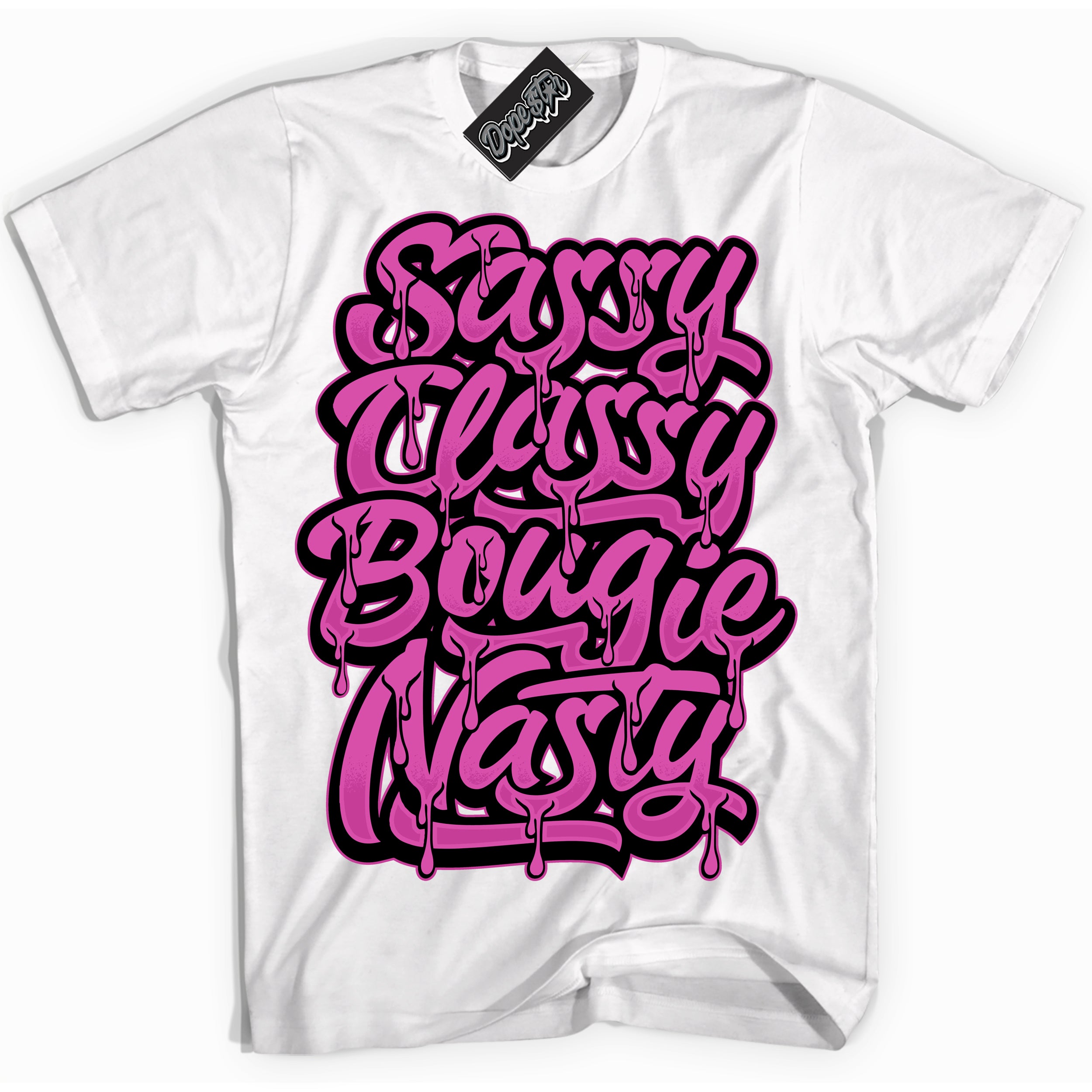 Air Max 1 Valentine's Day ‘Sassy Classy – White Streetwear T-Shirt | Sneaker Matching shirt for Air Max 1 Valentine's Day | Graphic Tee for Men & Women Streetwear by Sneaker Shirts Outlet.