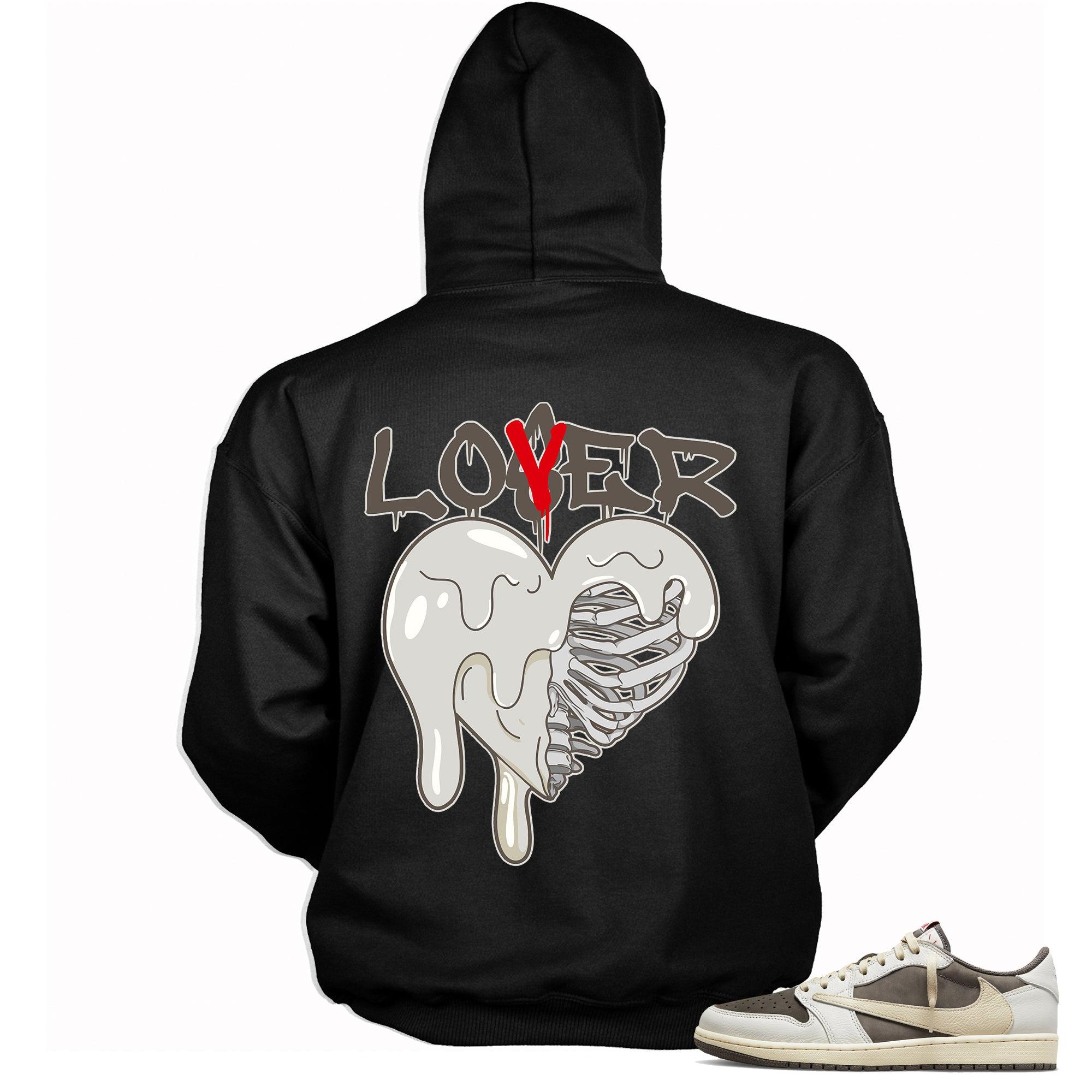 1s Travis Scott Low Reverse Mocha Hoodie Lover - Sneaker Shirts Outlet