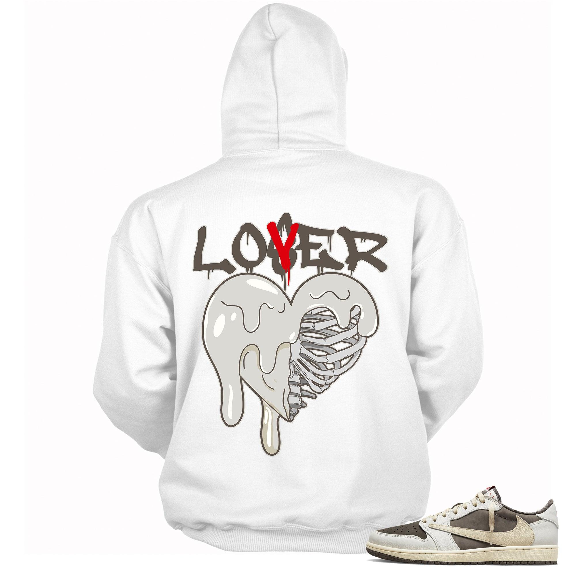 1s Travis Scott Low Reverse Mocha Hoodie Lover - Sneaker Shirts Outlet