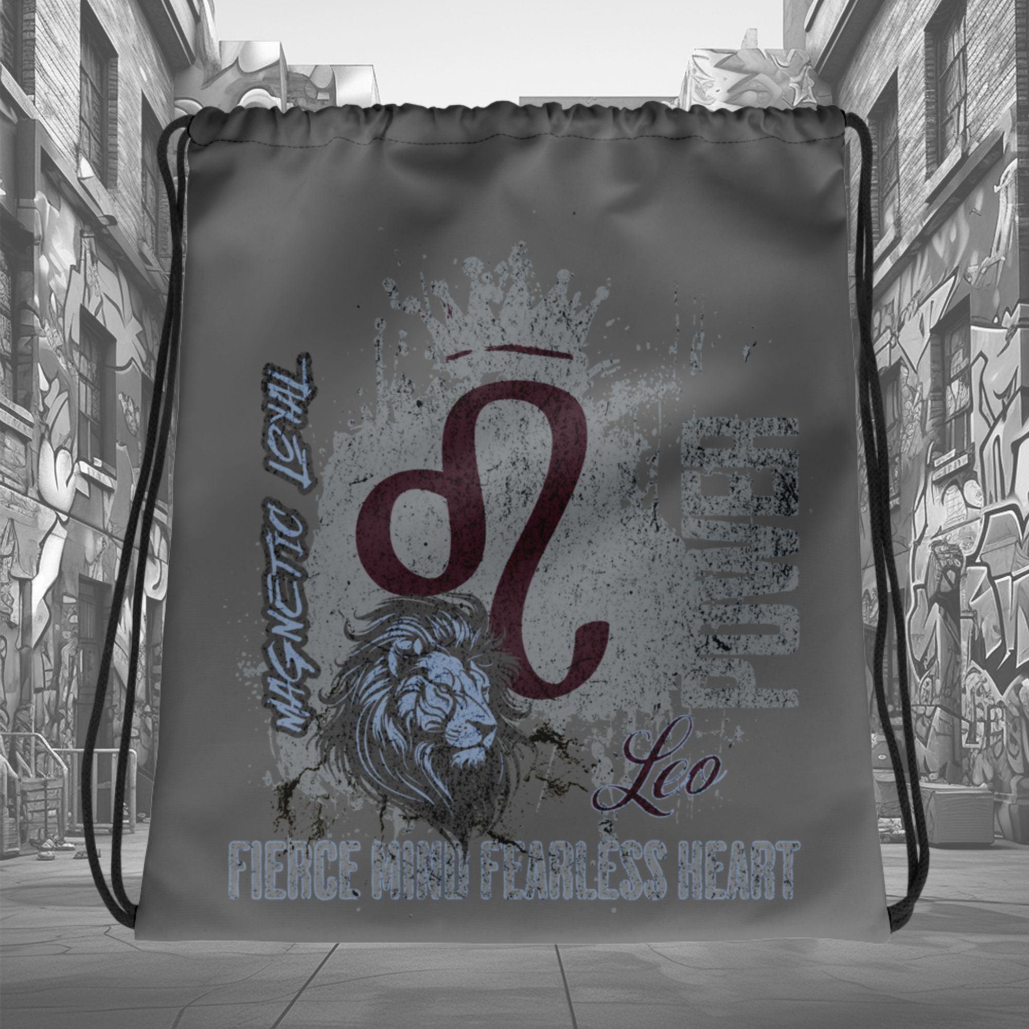 Amazing Grey LEO Drawstring Bag Air Jordan Burgundy 5 2023 photo.