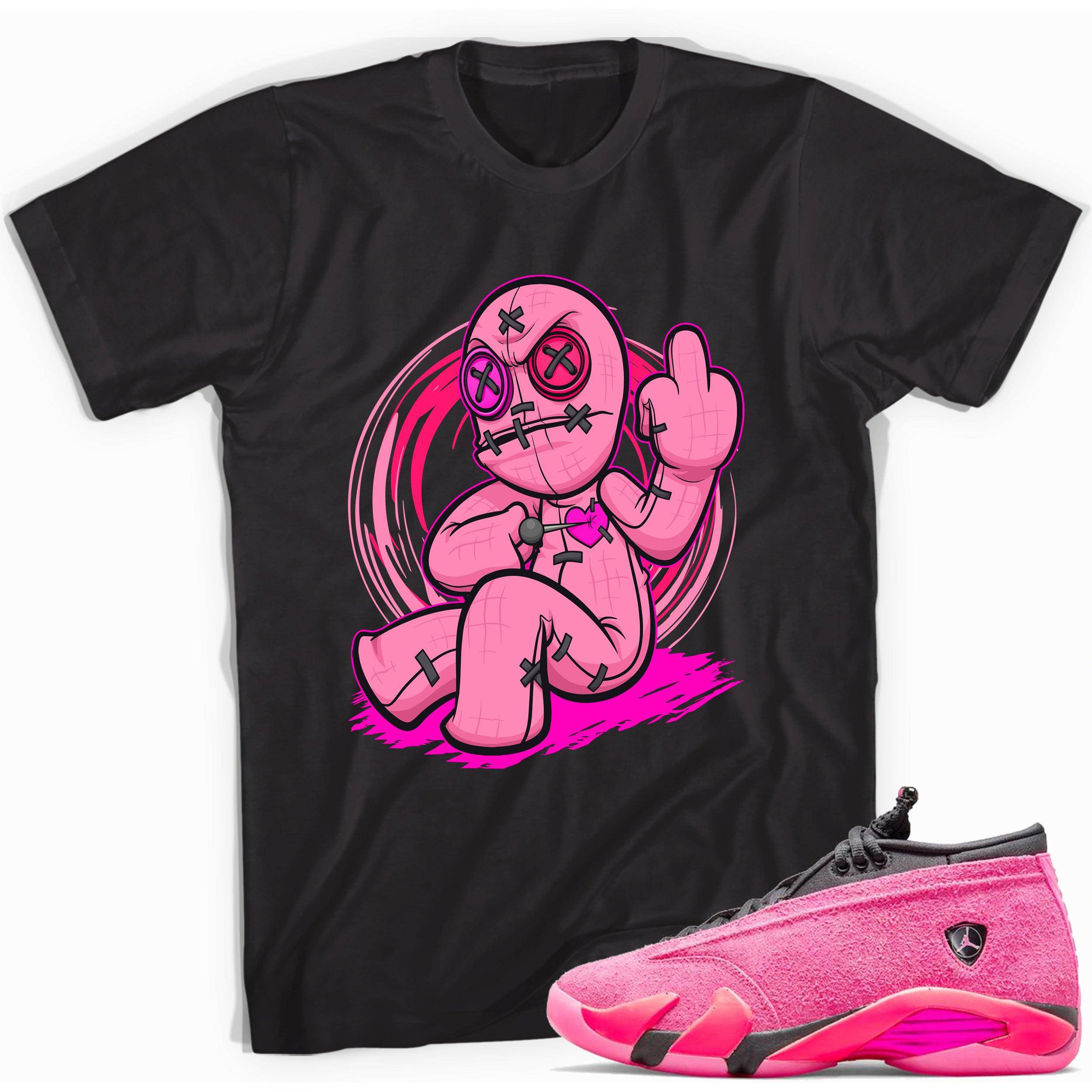 Shocking Pink 14s Shirt Voodoo Doll