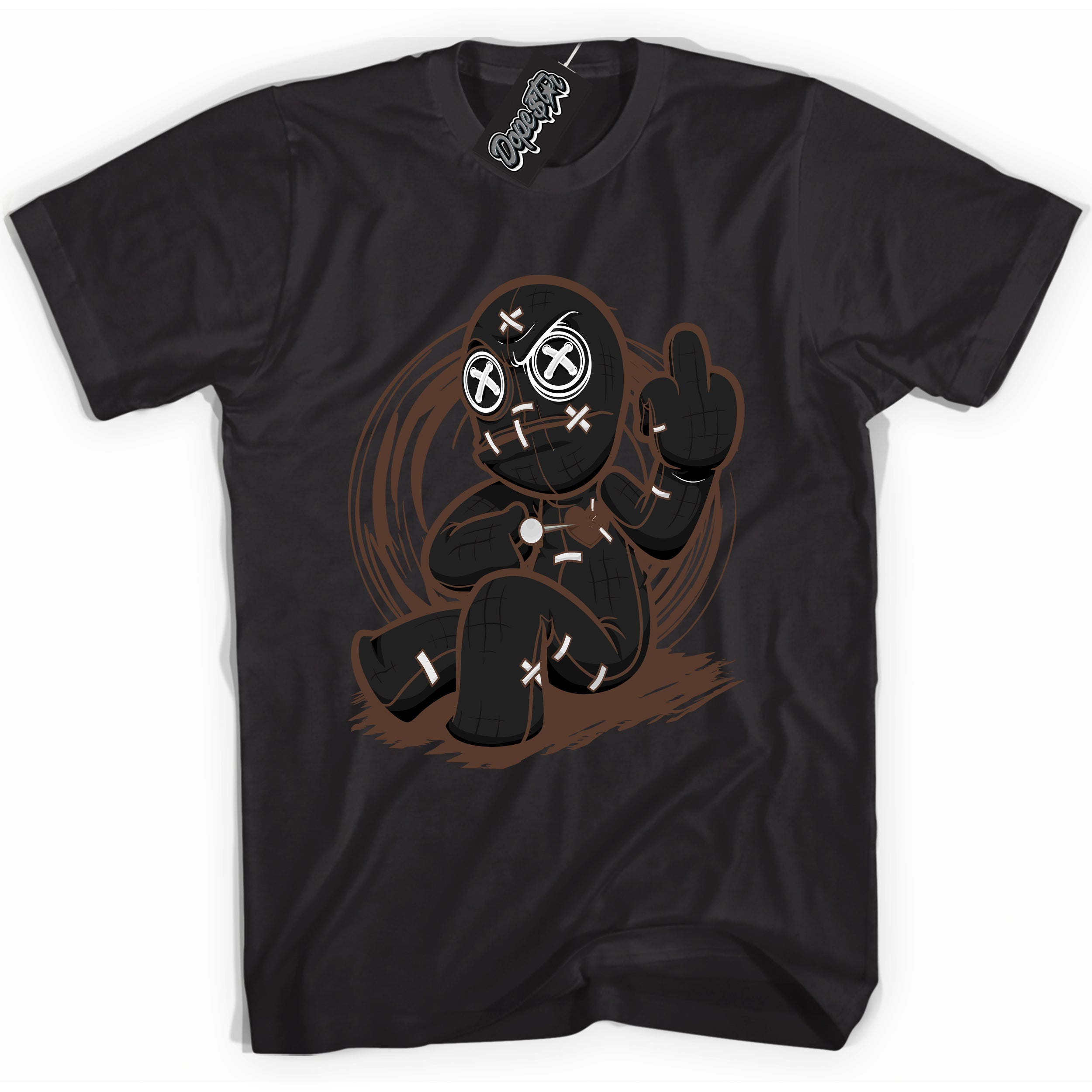Cool Black graphic tee with “ VooDoo Doll ” design, that perfectly matches Palomino 1s sneakers