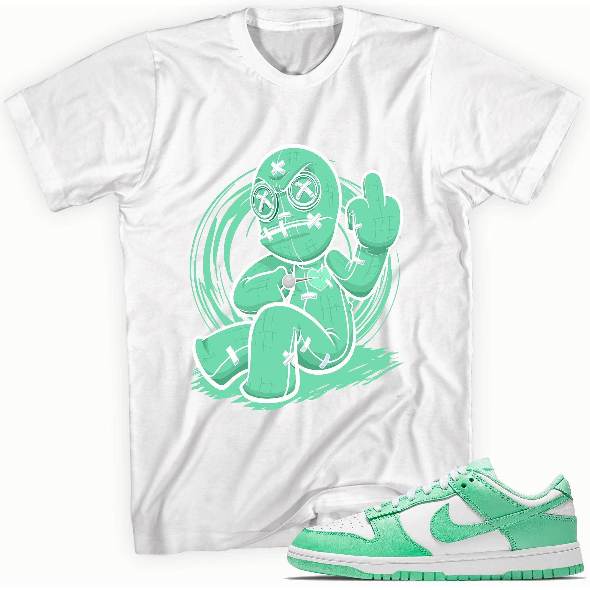 Dunk Low Green Glow Shirt Voodoo Doll