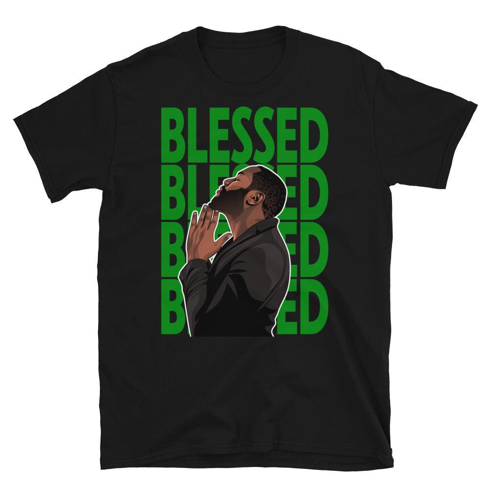 Air Jordan 1 Low Lucky Green Shirt - God Blessed - Sneaker Shirts Outlet