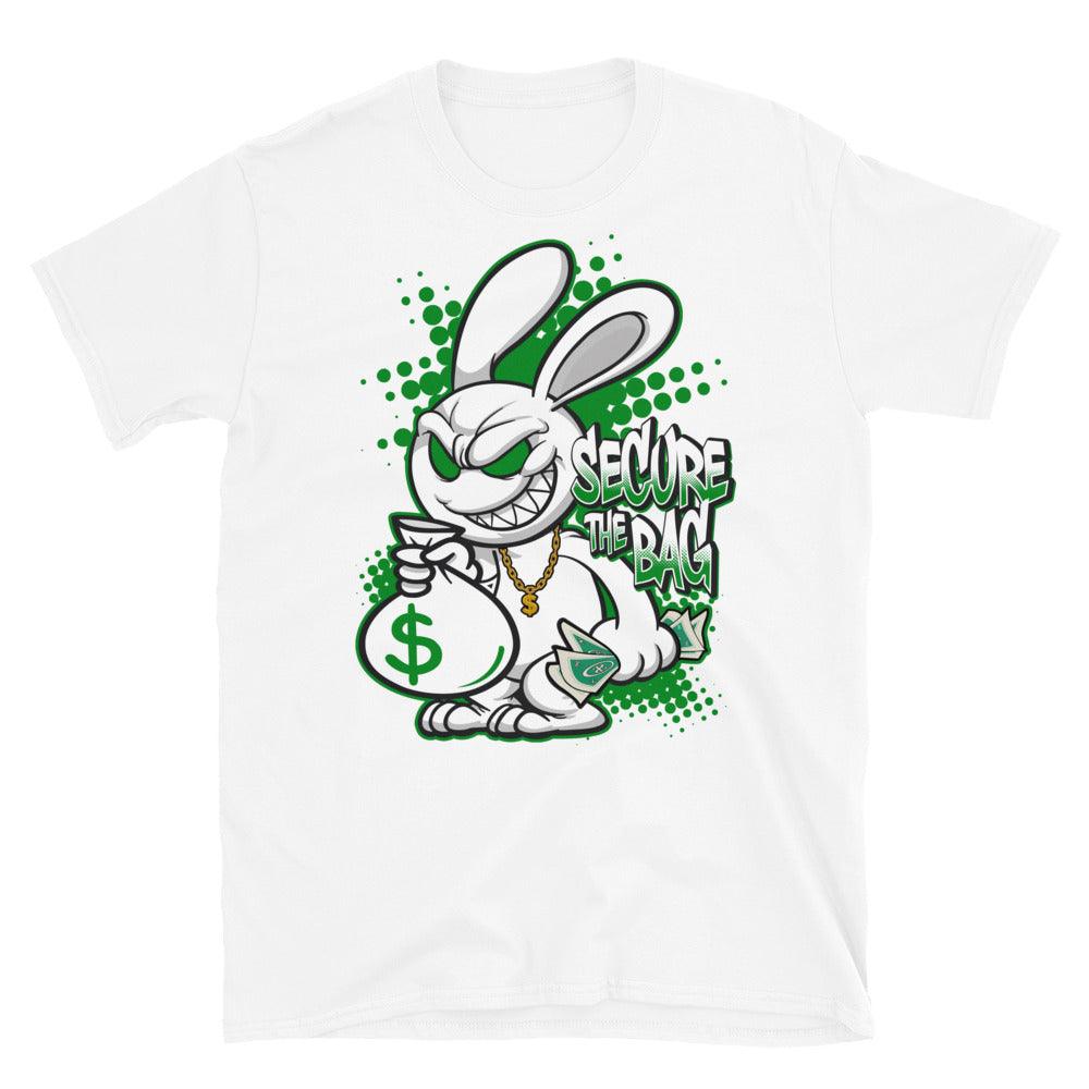 Air Jordan 1 Low Lucky Green Shirt - Secure The Bag - Sneaker Shirts Outlet