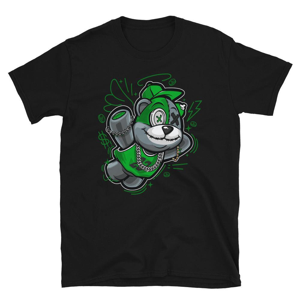 Air Jordan 1 Low Lucky Green Shirt - Slam Dunk Bear - Sneaker Shirts Outlet