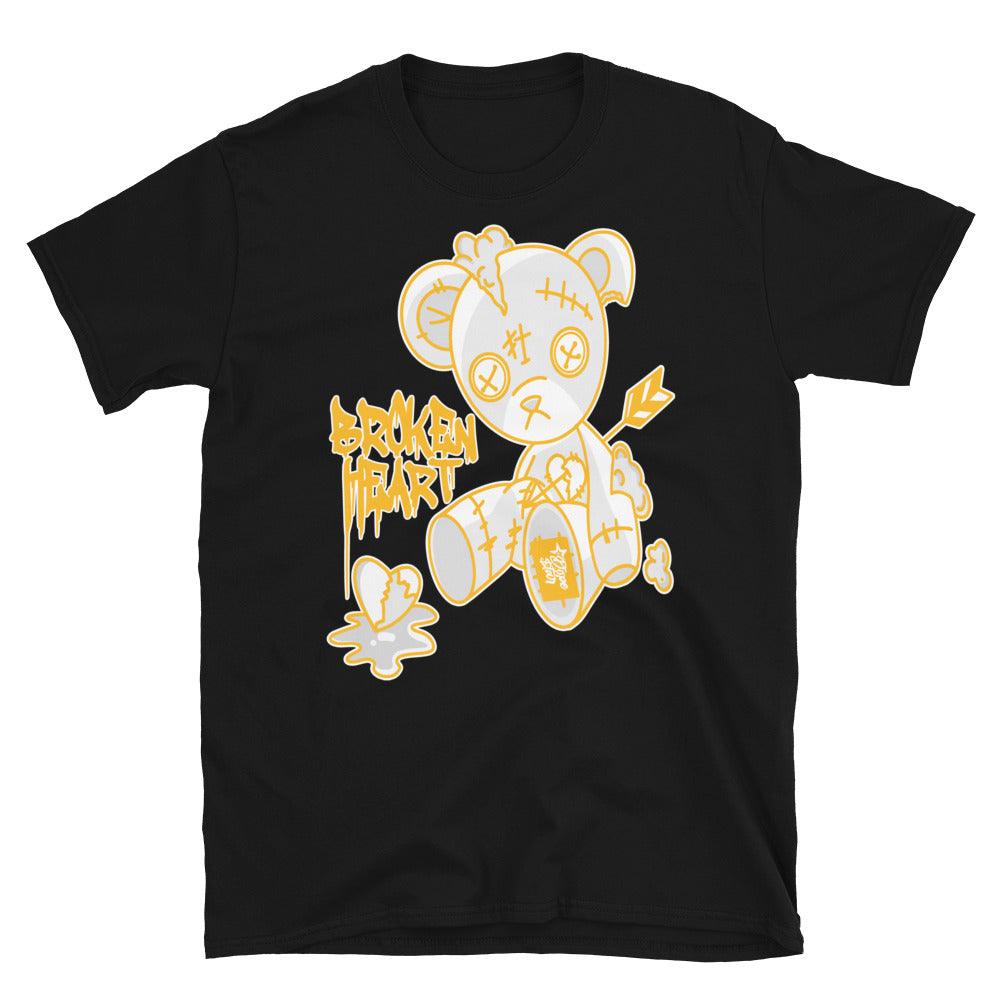 Air Jordan 11 Low Yellow Snakeskin - Broken Heart Bear - Sneaker Shirts Outlet