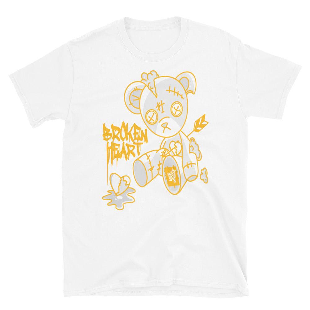 Air Jordan 11 Low Yellow Snakeskin - Broken Heart Bear - Sneaker Shirts Outlet