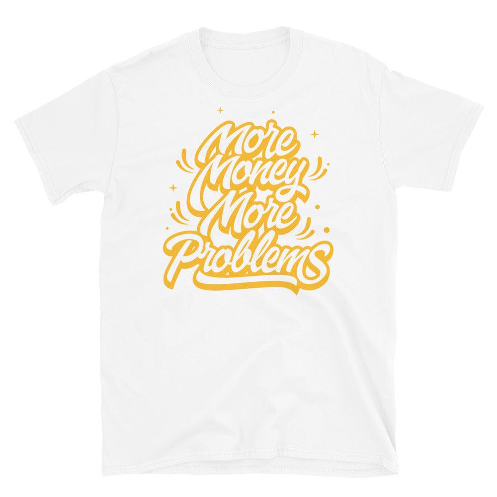 Air Jordan 11 Retro Low Yellow Snakeskin - More Money More Problems - Sneaker Shirts Outlet