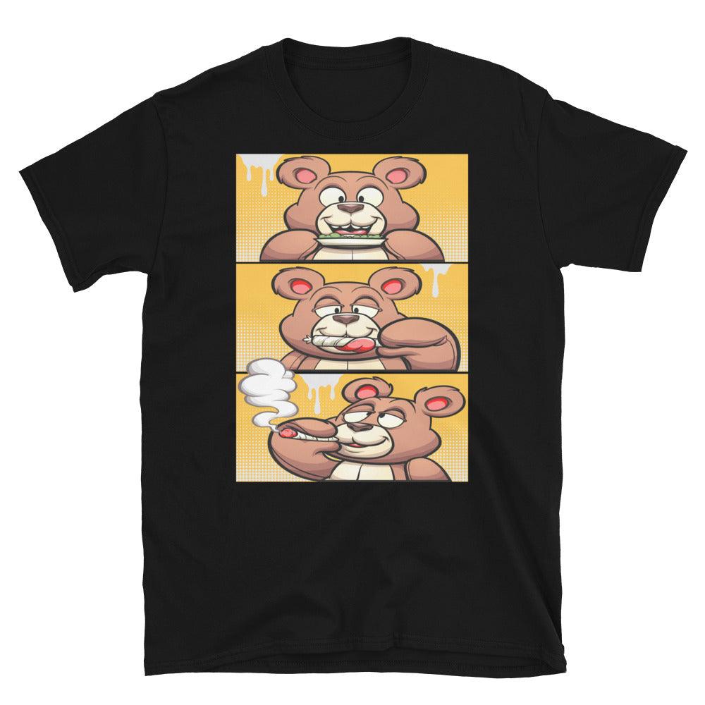 Air Jordan 11 Retro Low Yellow Snakeskin - Roll It Lick It Smoke It Bear - Sneaker Shirts Outlet