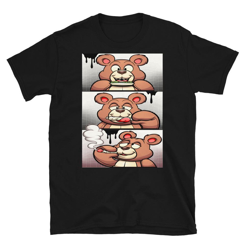 Nike Air Force 1 Low Ambush Phantom Black Shirt - Roll It Lick It Smoke It Bear - Sneaker Shirts Outlet