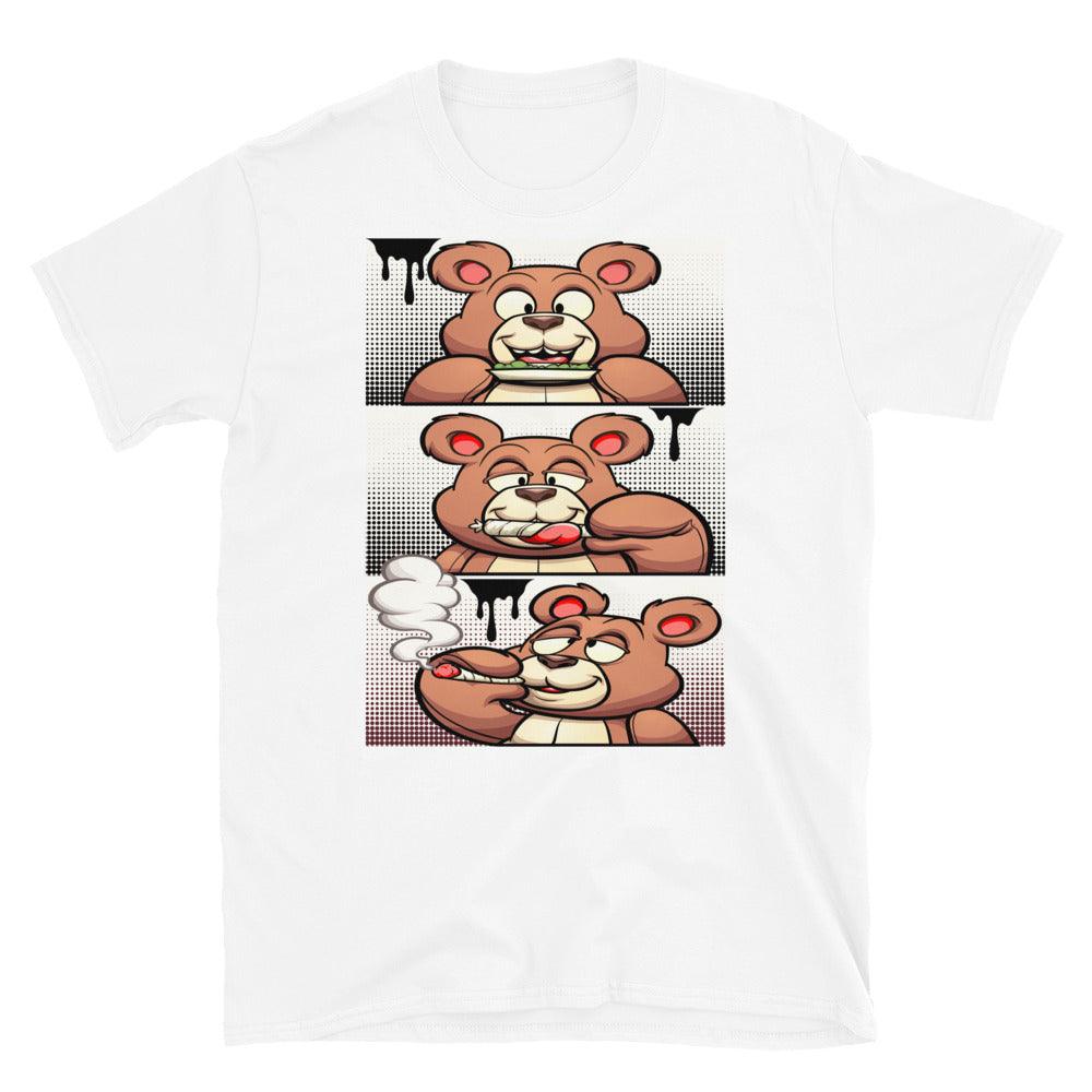 Nike Air Force 1 Low Ambush Phantom Black Shirt - Roll It Lick It Smoke It Bear - Sneaker Shirts Outlet