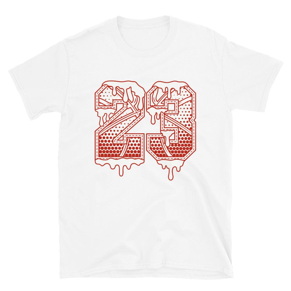 Nike Dunk High White Picante Red - 23 Basketball - Sneaker Shirts Outlet