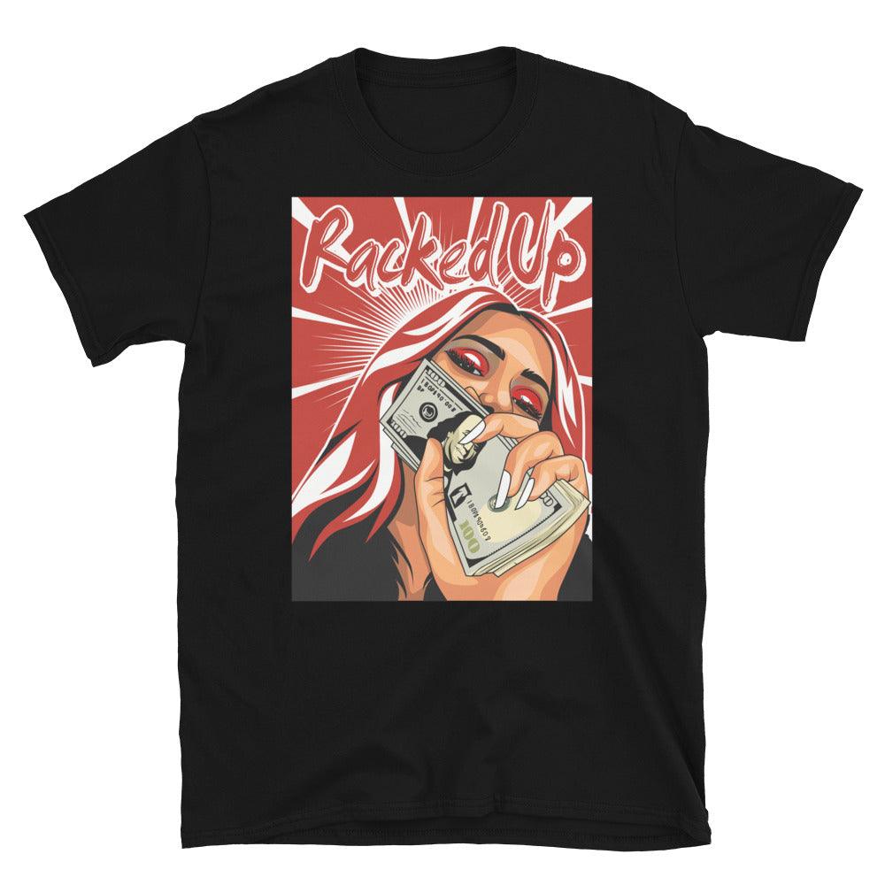 Nike Dunk High White Picante Red - Racked Up - Sneaker Shirts Outlet