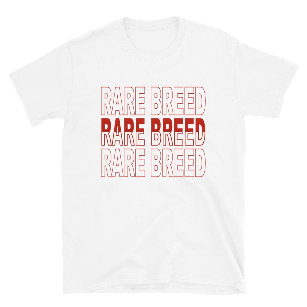 Nike Dunk High White Picante Red - Rare Breed - Sneaker Shirts Outlet