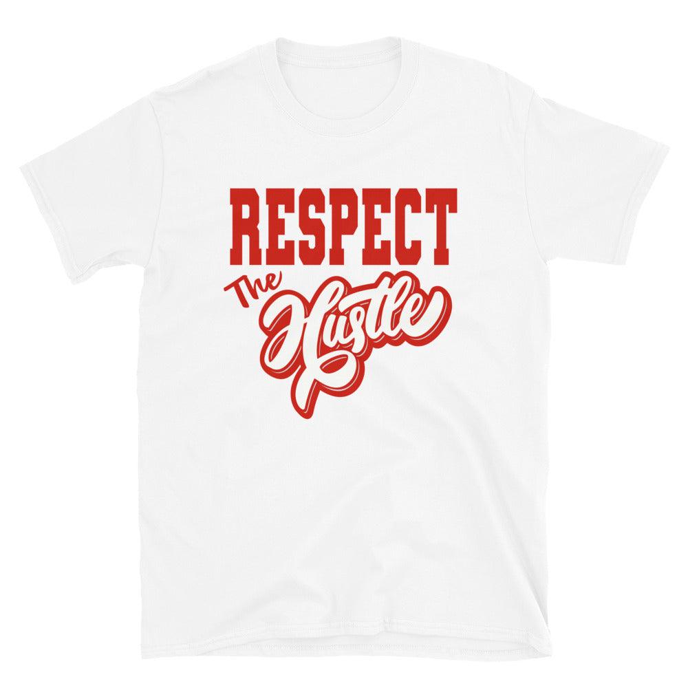 Nike Dunk High White Picante Red - Respect The Hustle - Sneaker Shirts Outlet