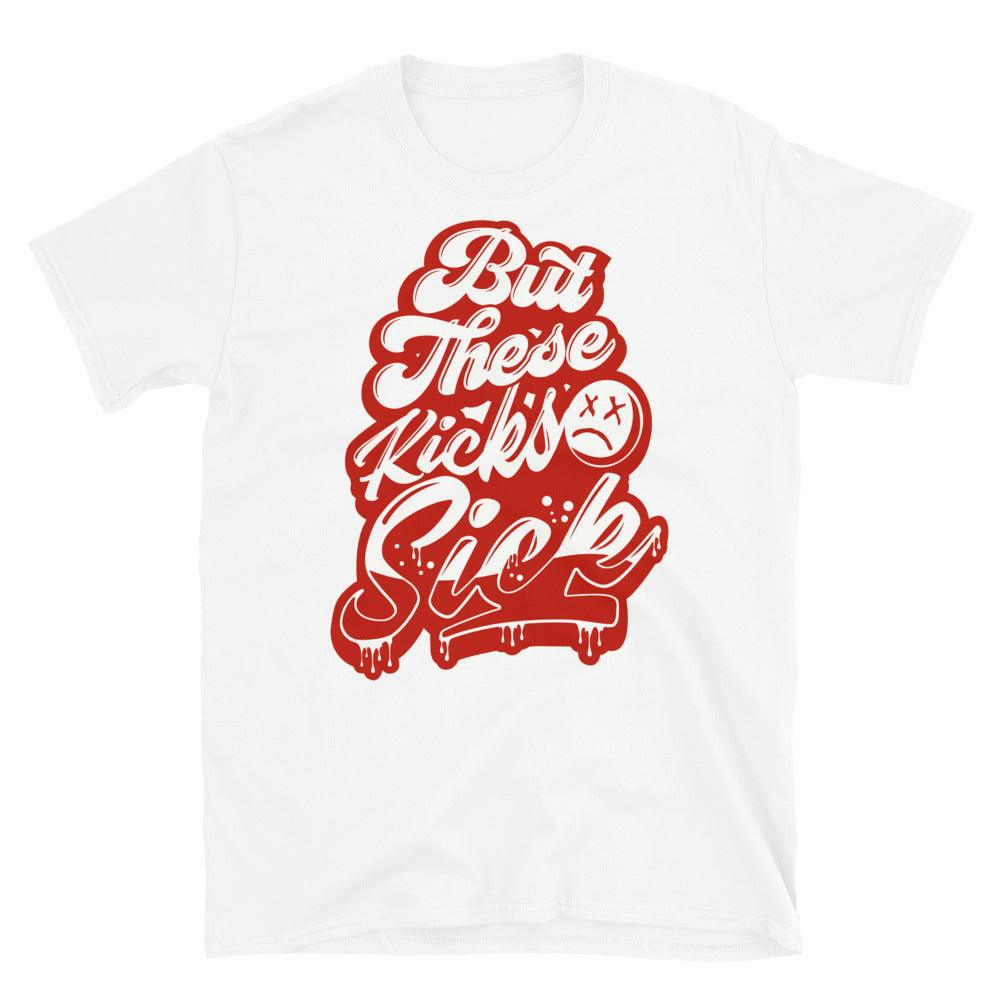 Nike Dunk High White Picante Red - Sick Kicks - Sneaker Shirts Outlet